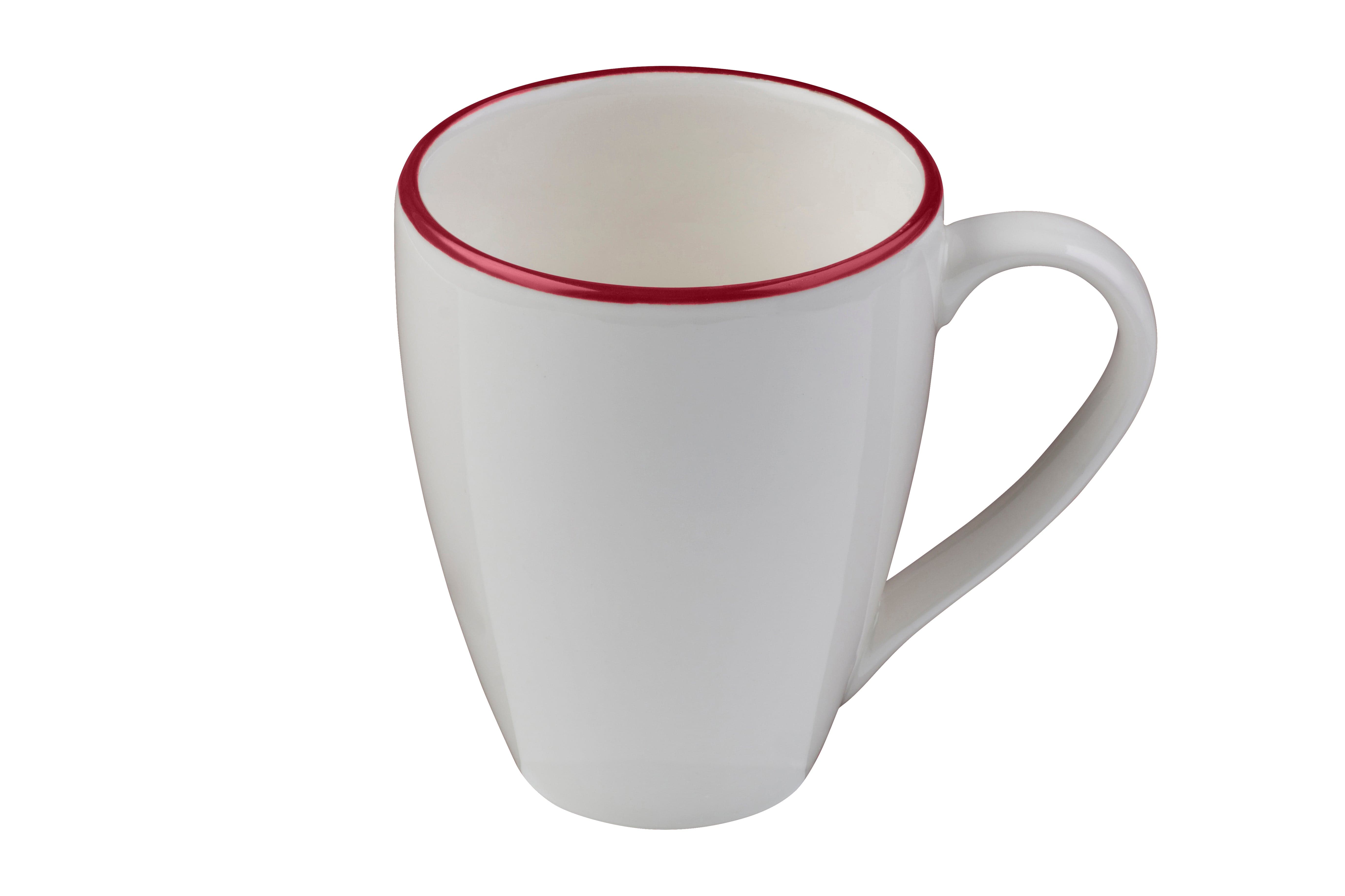 Modest Maroon Fine China Mug 4.0" / 10oz