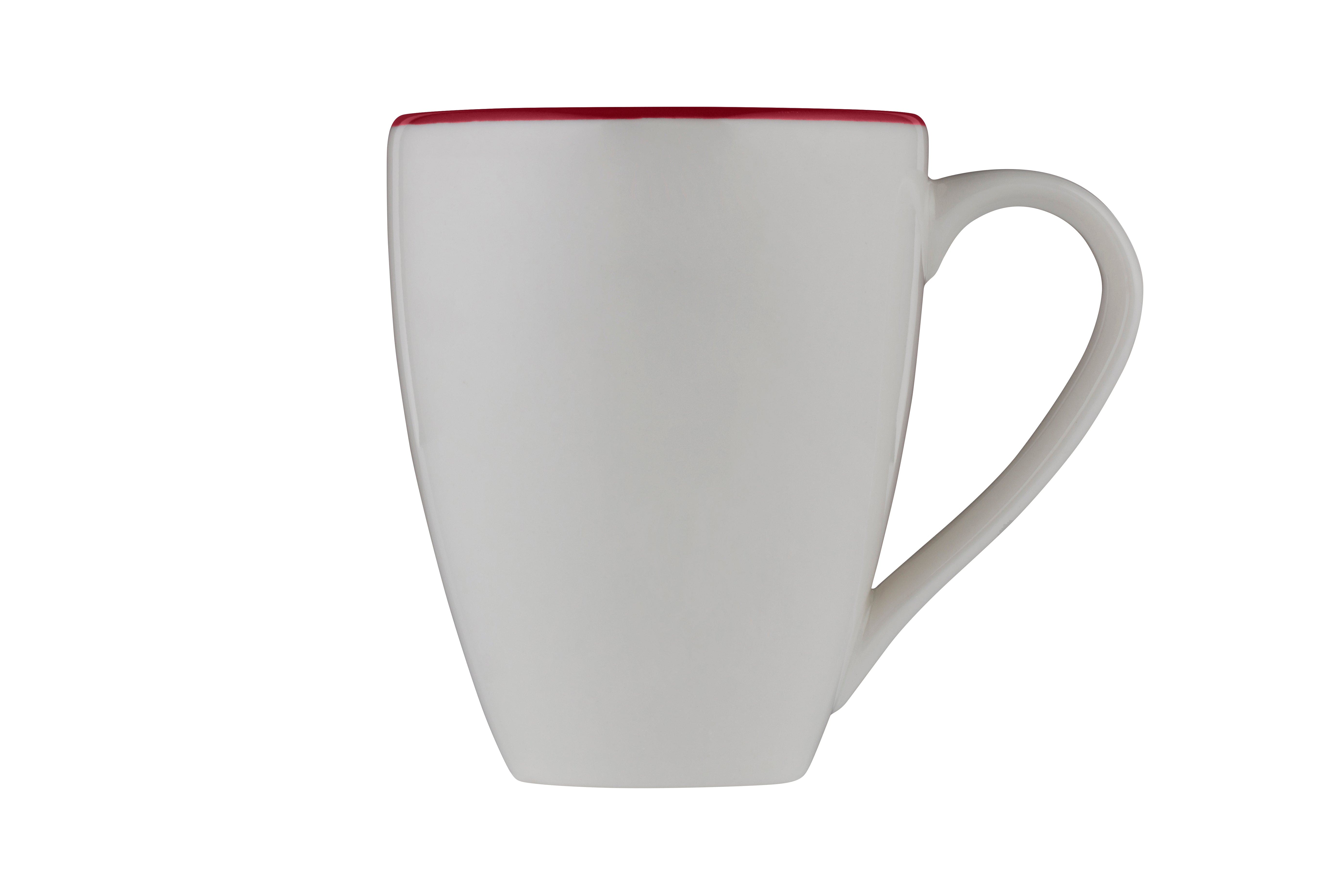Modest Maroon Fine China Mug 4.0" / 10oz