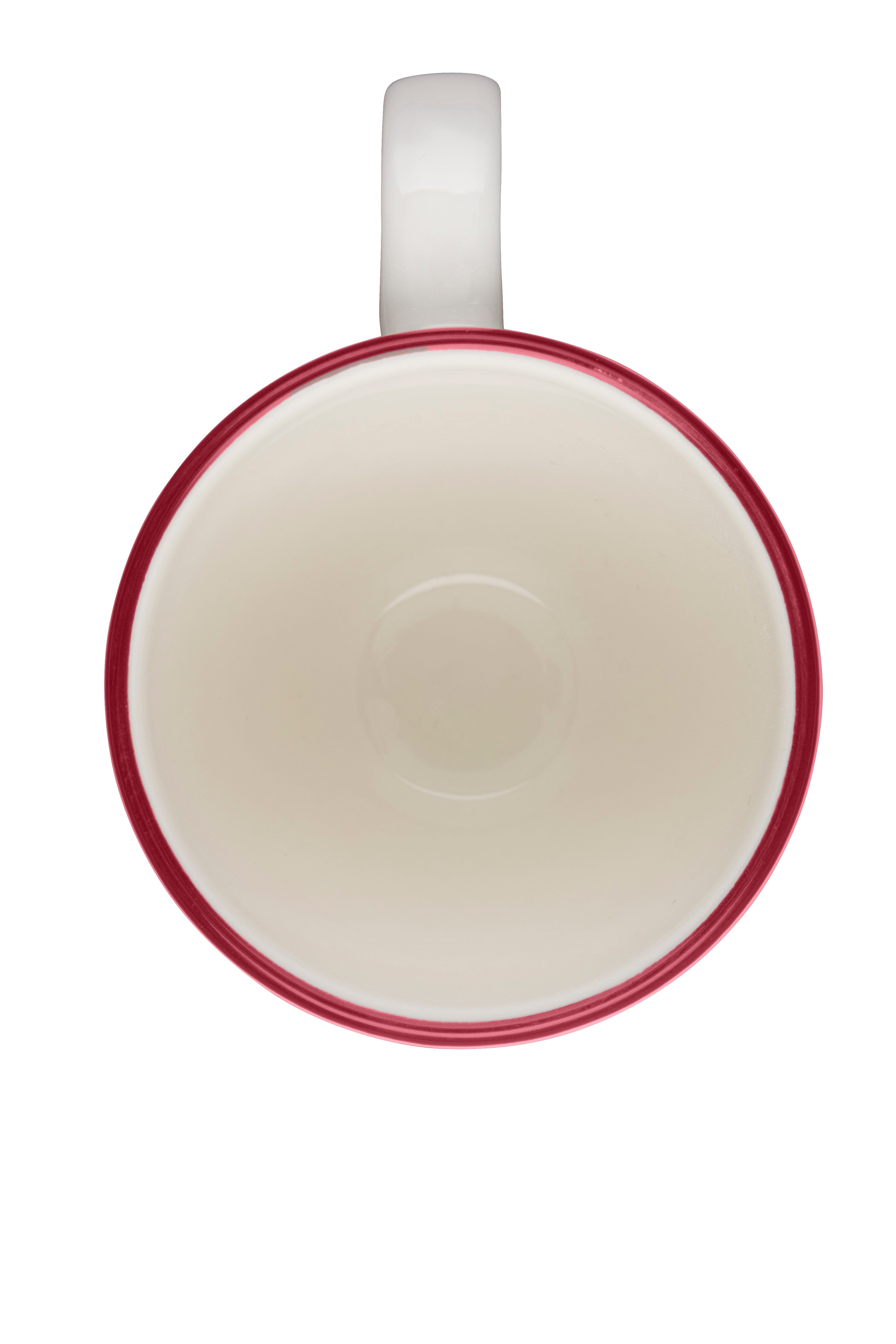 Modest Maroon Fine China Mug 4.0" / 10oz