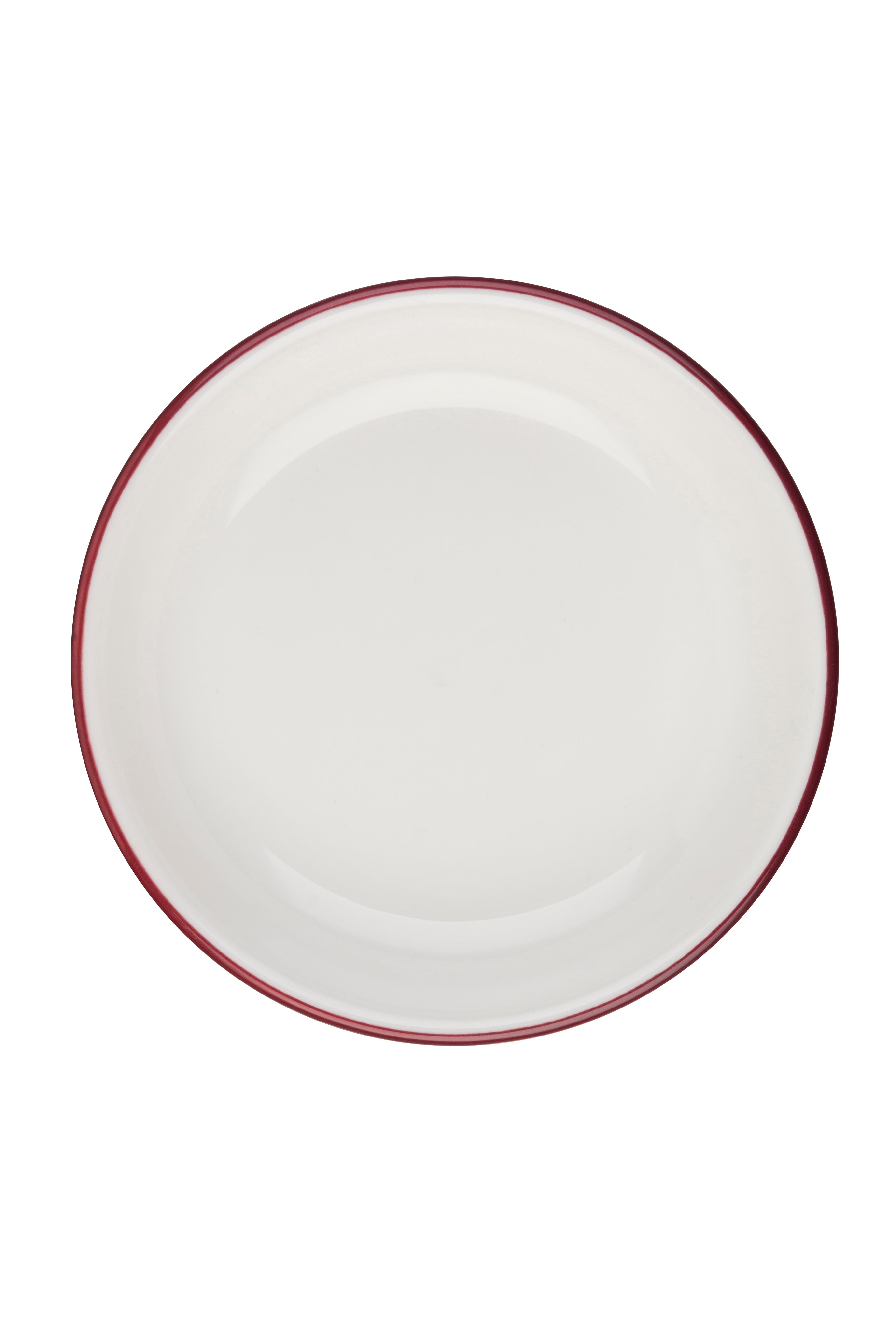 Modest Maroon Fine China Bowl 5.5" / 15.6oz