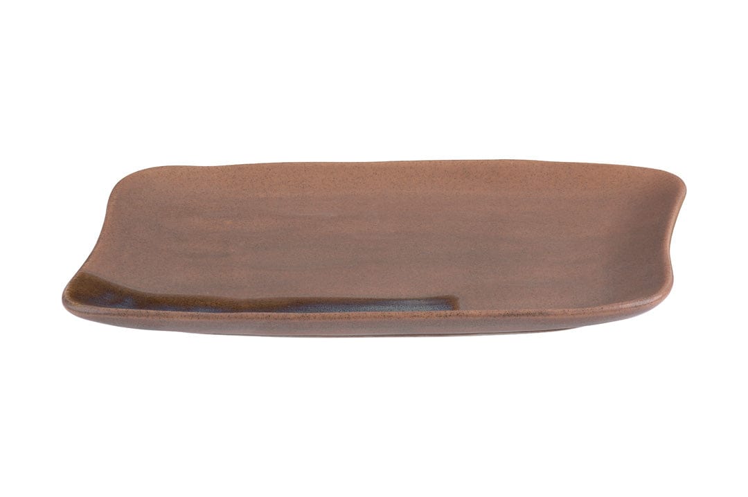 Coastal Premium Stoneware Platter 11.8" x 8.6