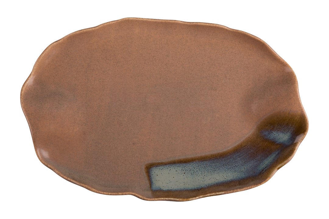 Coastal Premium Stoneware Platter 11.8" x 6.8