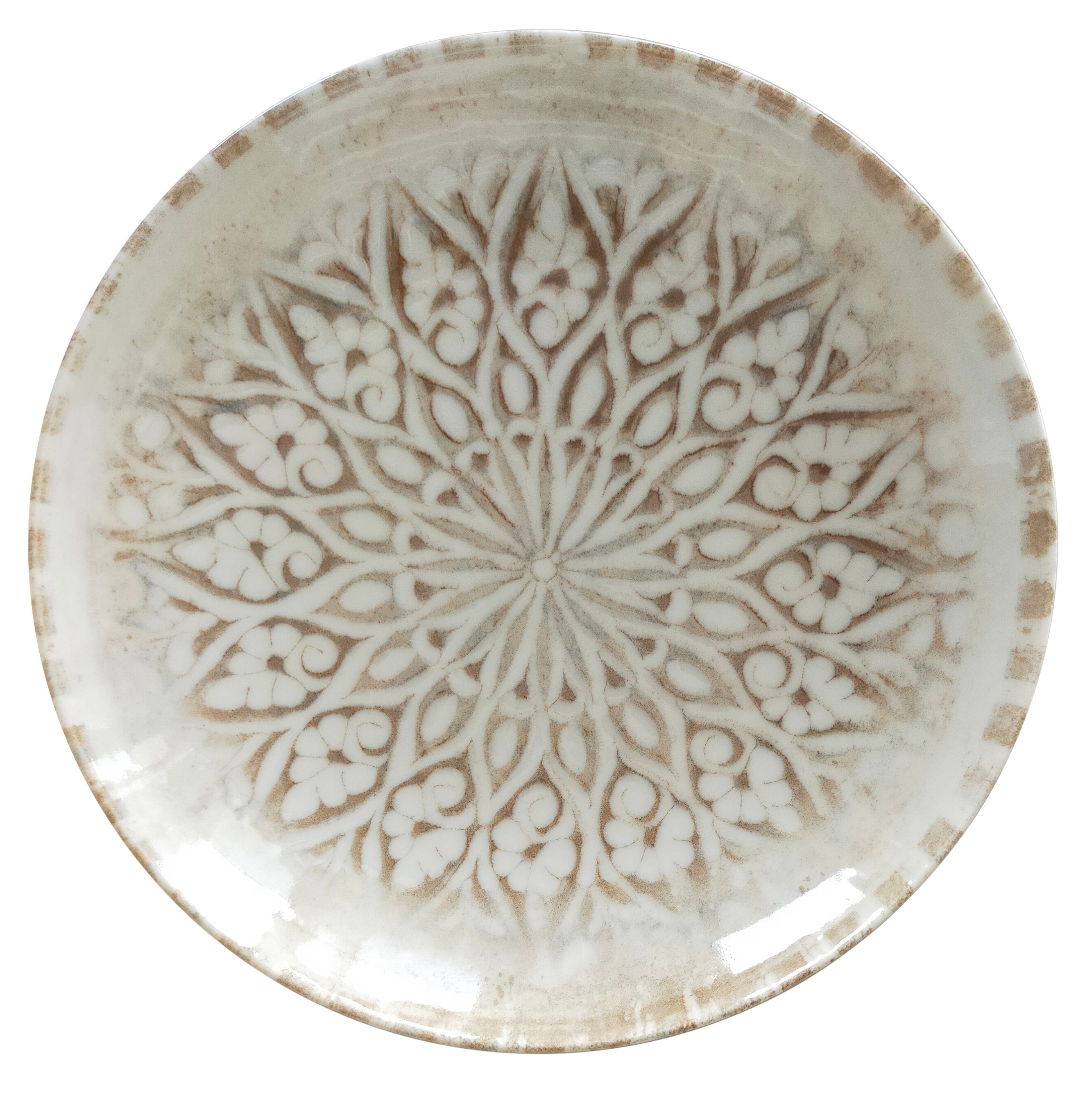 Granada Sand Premium Stoneware Deep Plate 8.3" / 18 oz