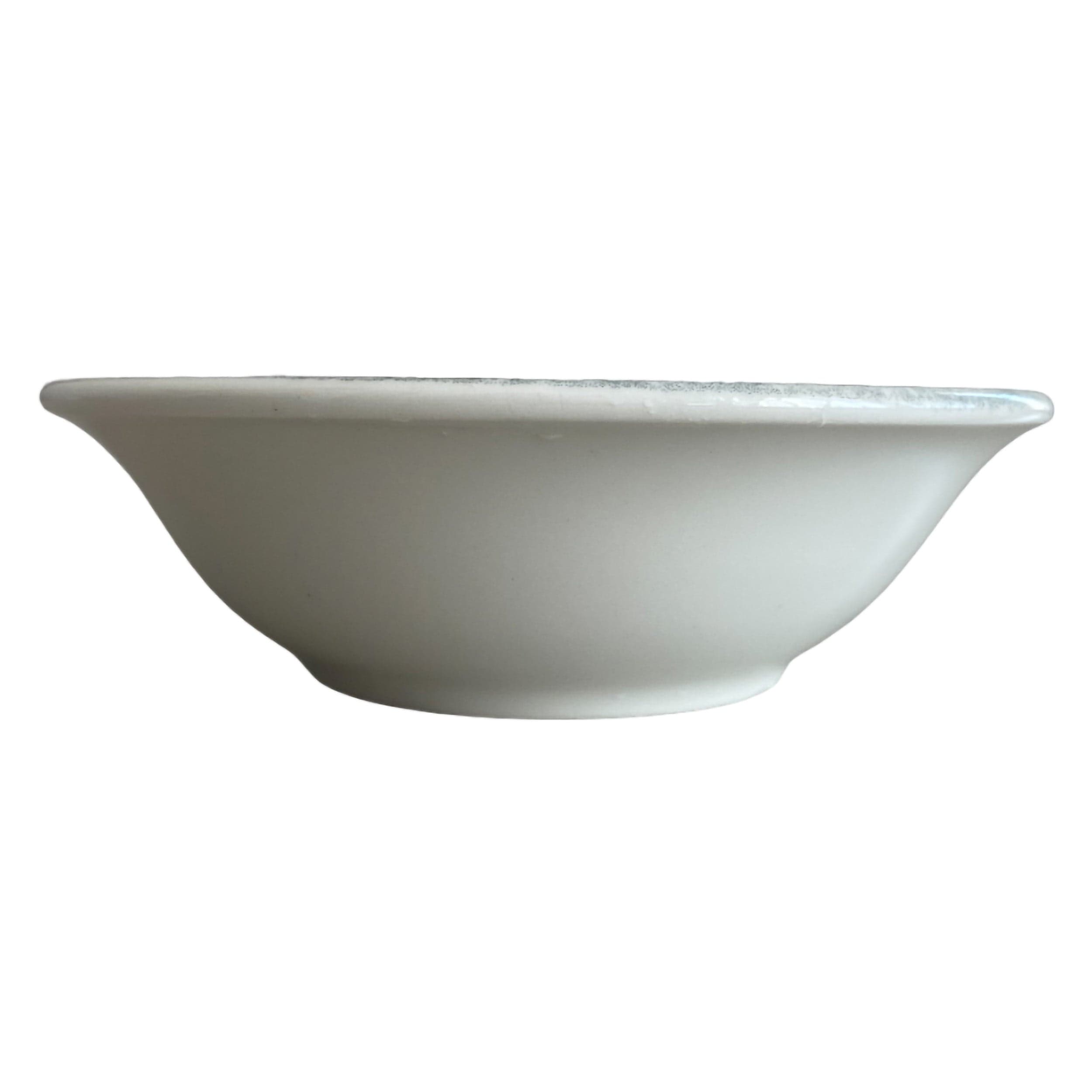Swirl Grey Premium Stoneware Bowl 6.3" / 11.5 oz