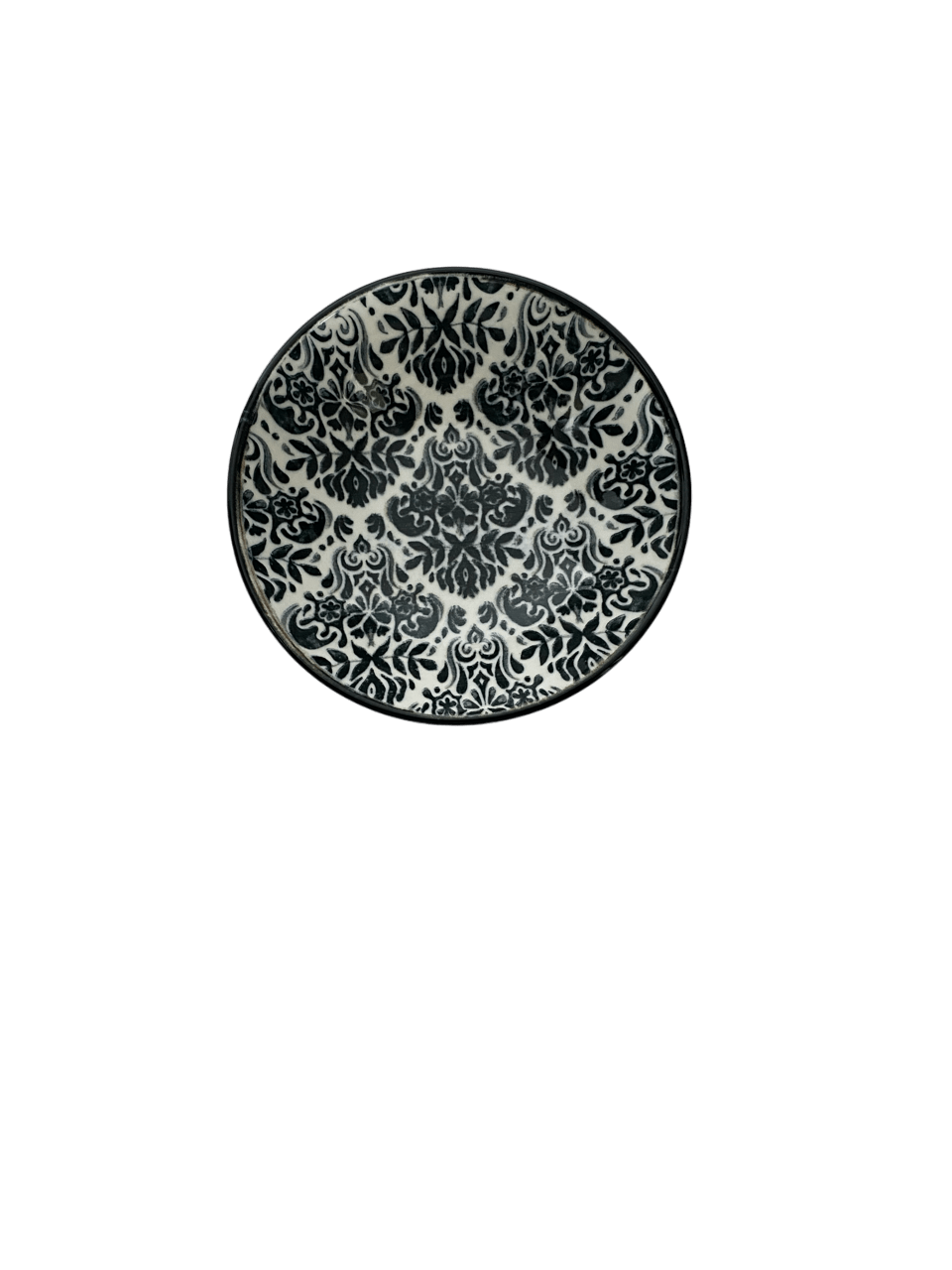 Toledo Black Green Premium Stoneware Bowl 6.3" / 11.5 oz