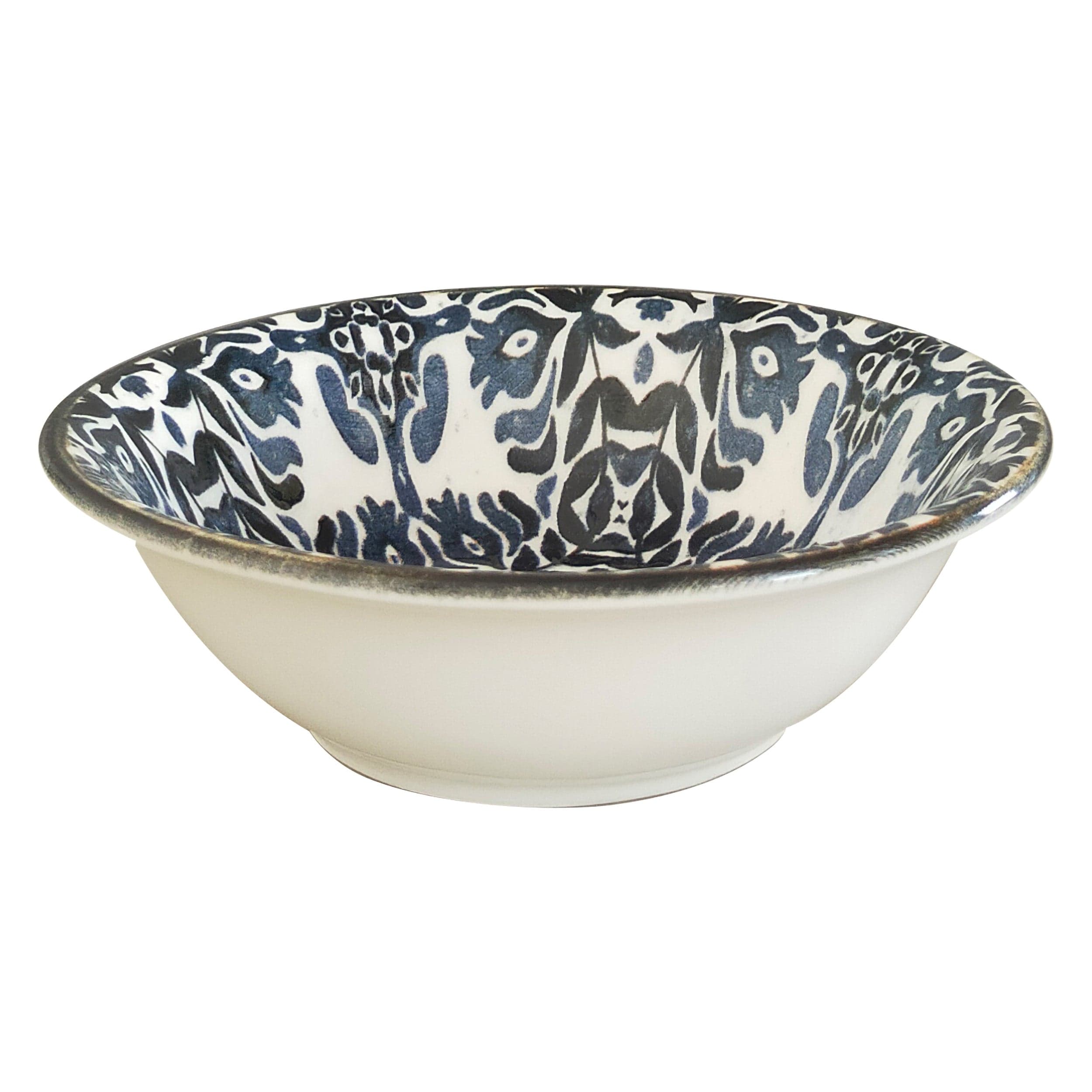 Seville Navy Premium Stoneware Bowl 6.8" / 16.9 oz