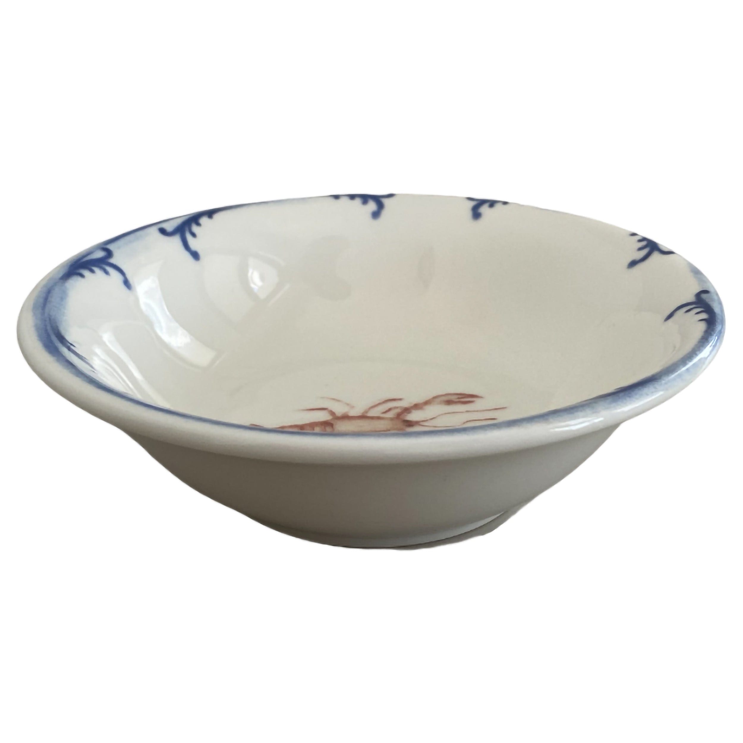 Lobster Blue Premium Stoneware Bowl 6.8" / 16.9 oz
