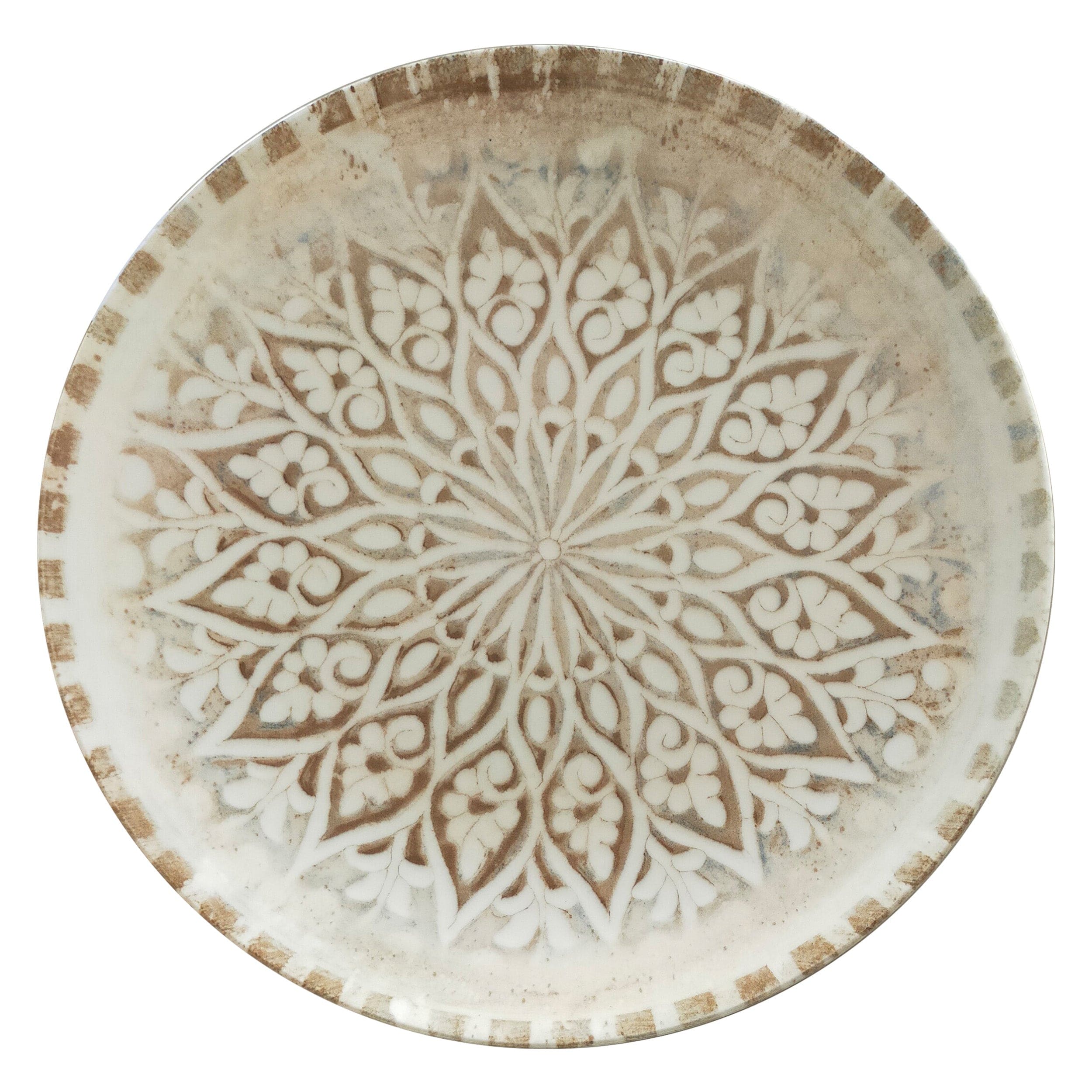 Granada Sand Premium Stoneware Plate Coupe 10.3"