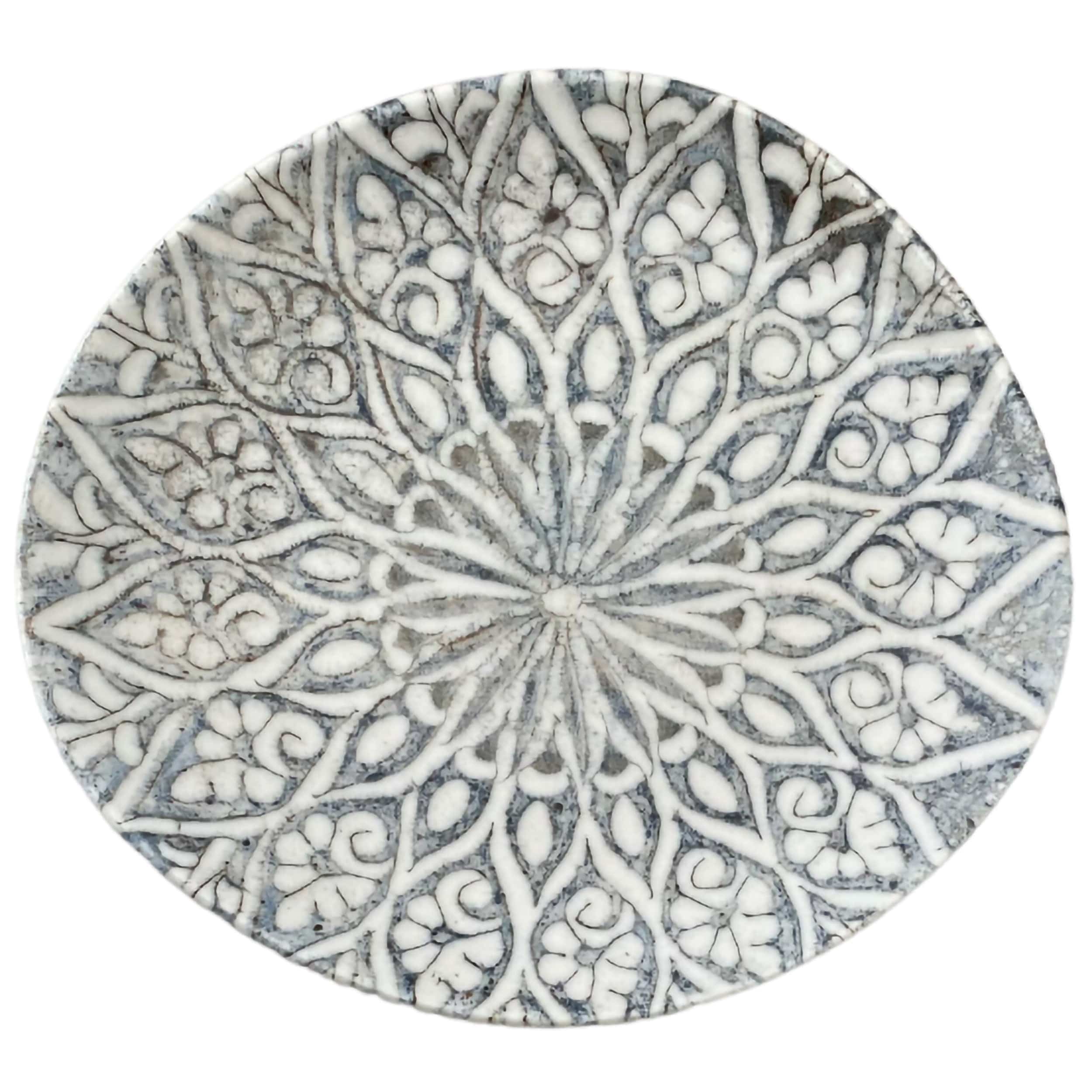 Granada Grey Premium Stoneware Plate Coupe 10.6" x 9.6"