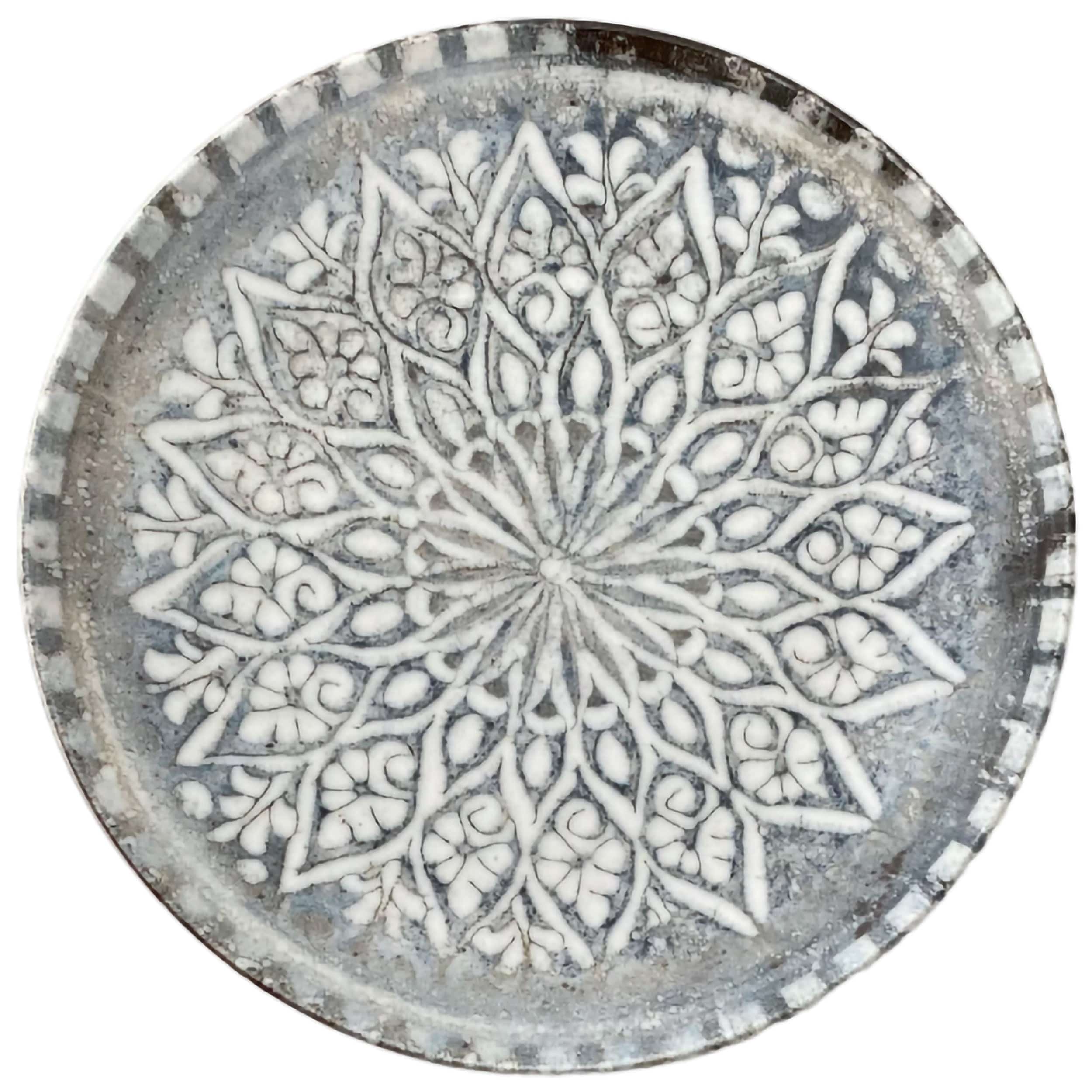 Granada Grey Premium Stoneware Plate Coupe 7.9"