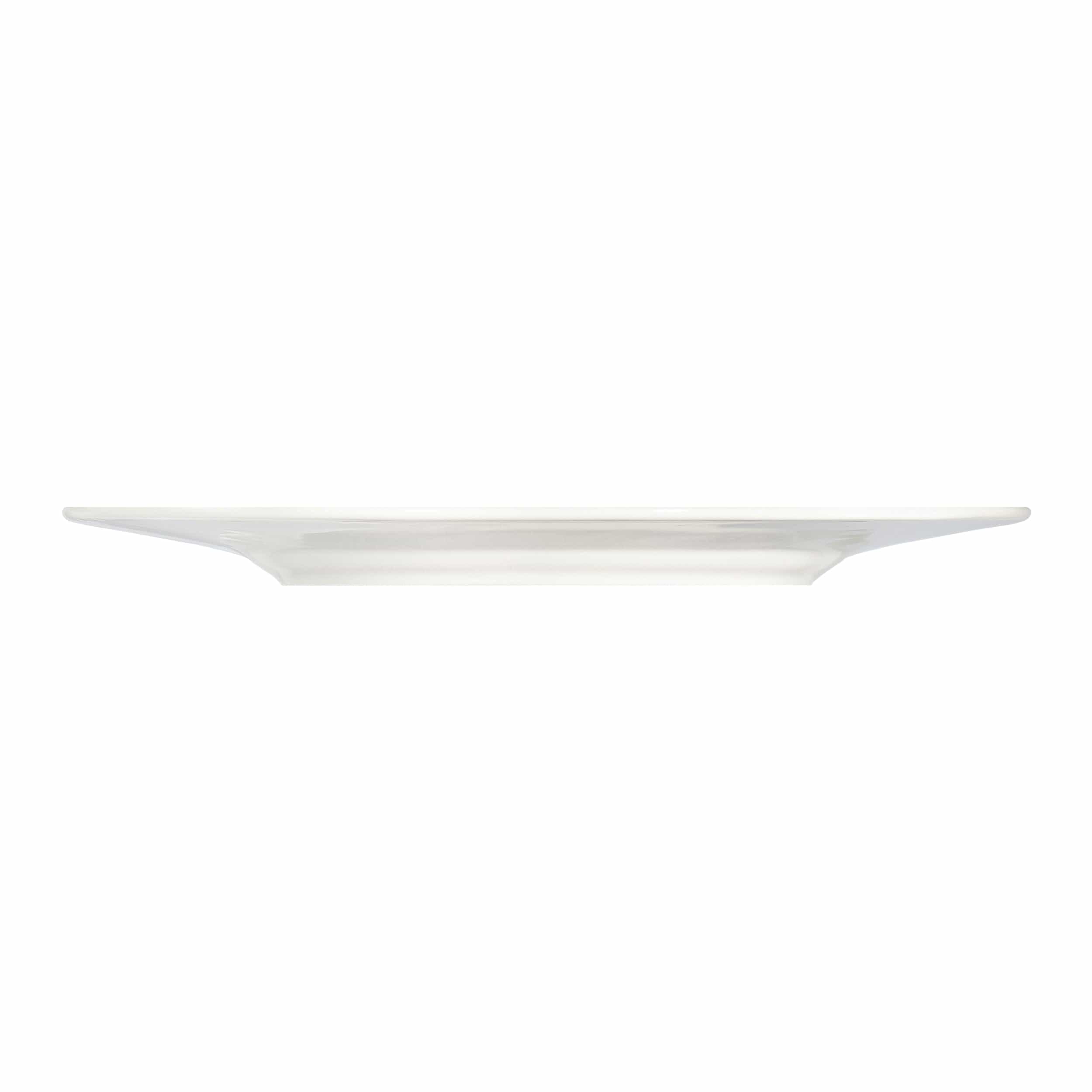 Finesse White Fine China Coupe Plate 12.6"