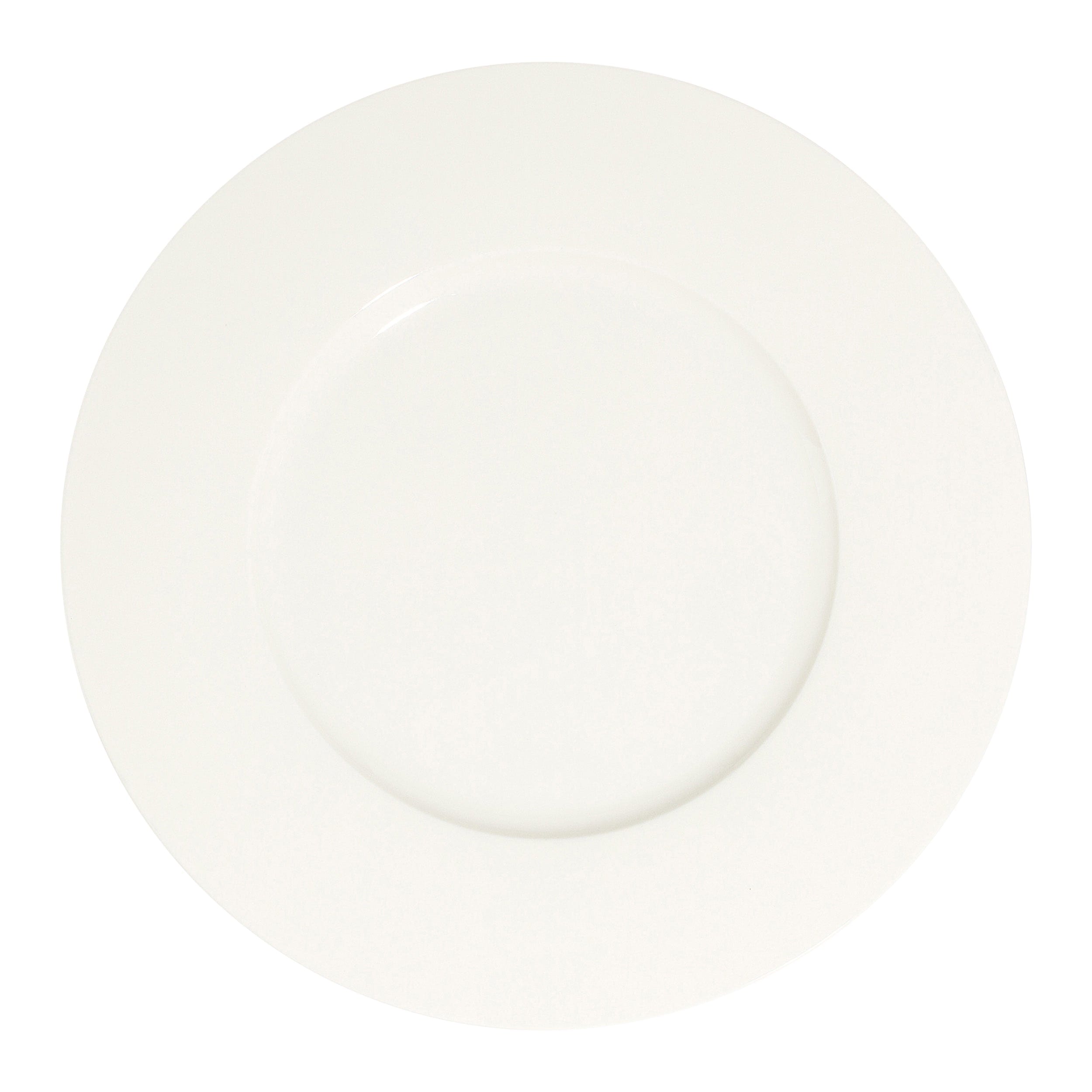Finesse White Fine China Plate 9.5"