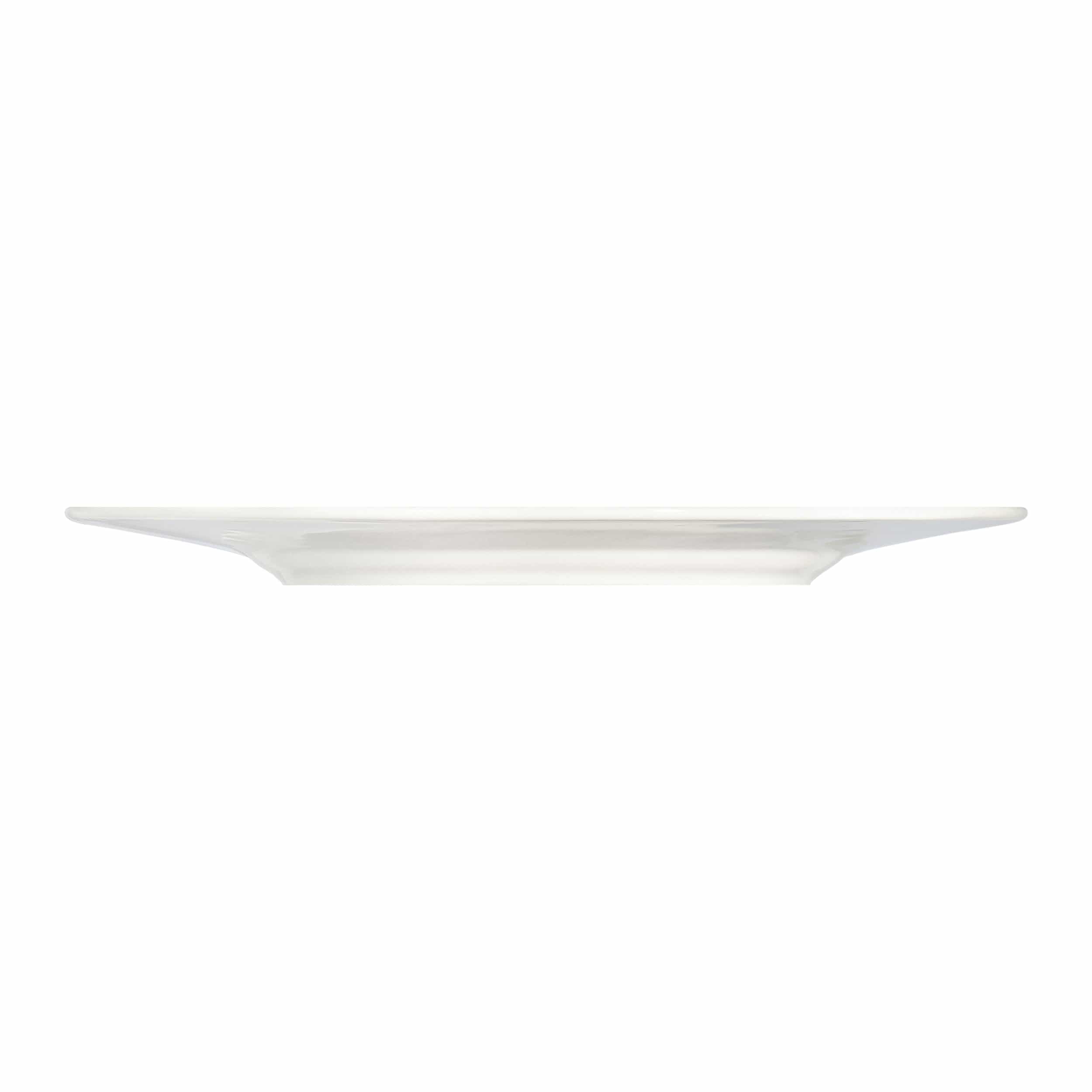Finesse White Fine China Plate 9.5"