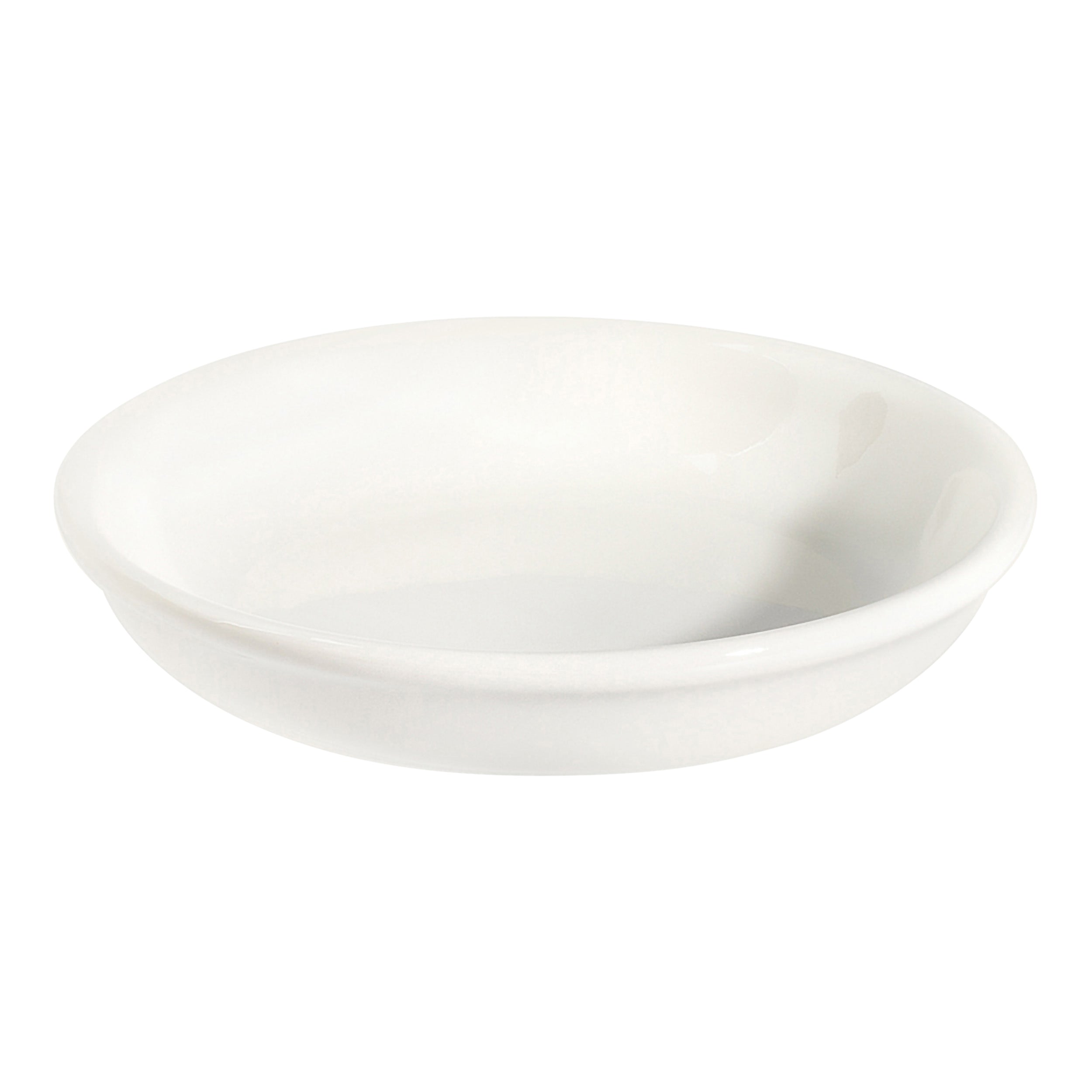 Lona White Fine China Deep Plate 3.2" / 1.18 oz