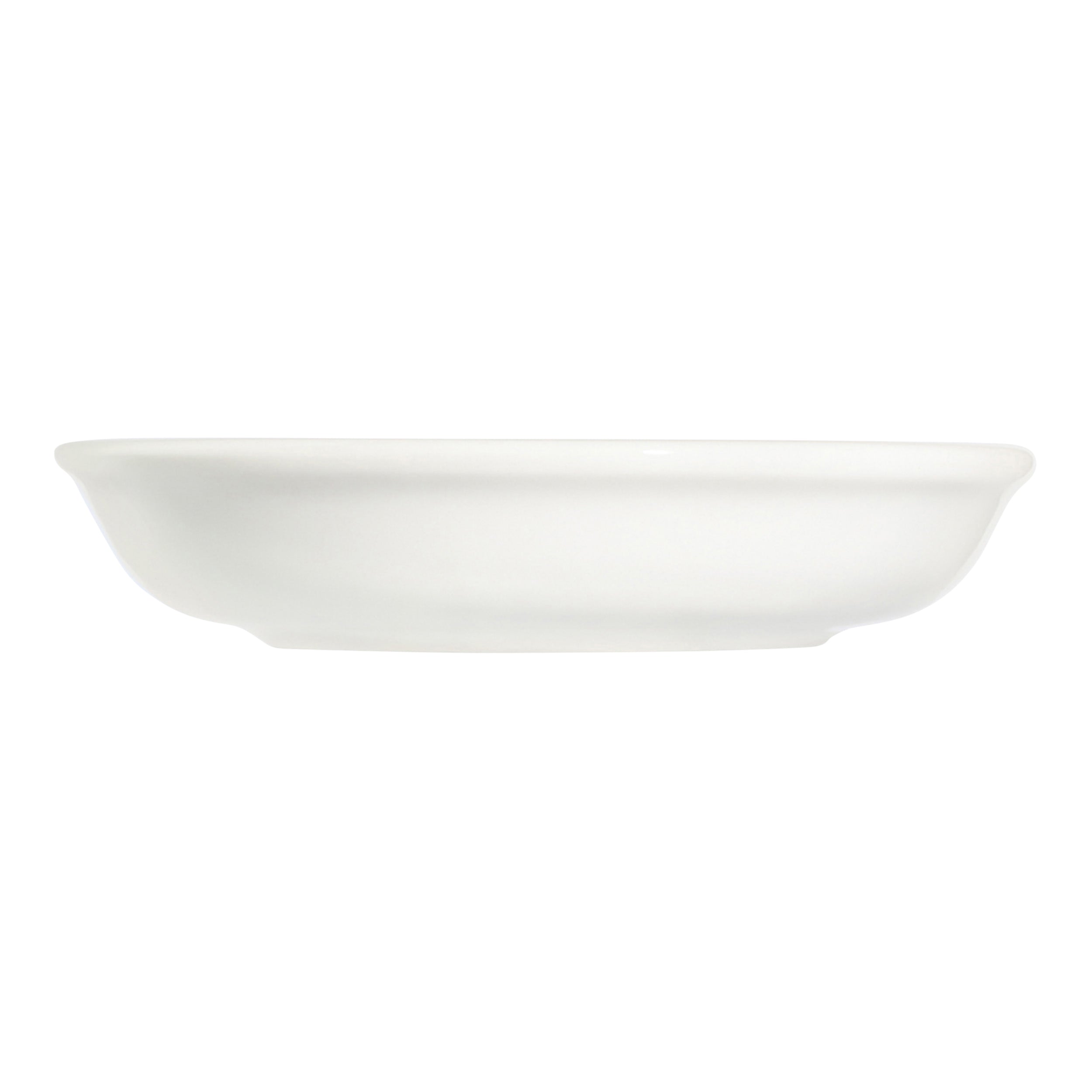 Lona White Fine China Deep Plate 3.2" / 1.18 oz