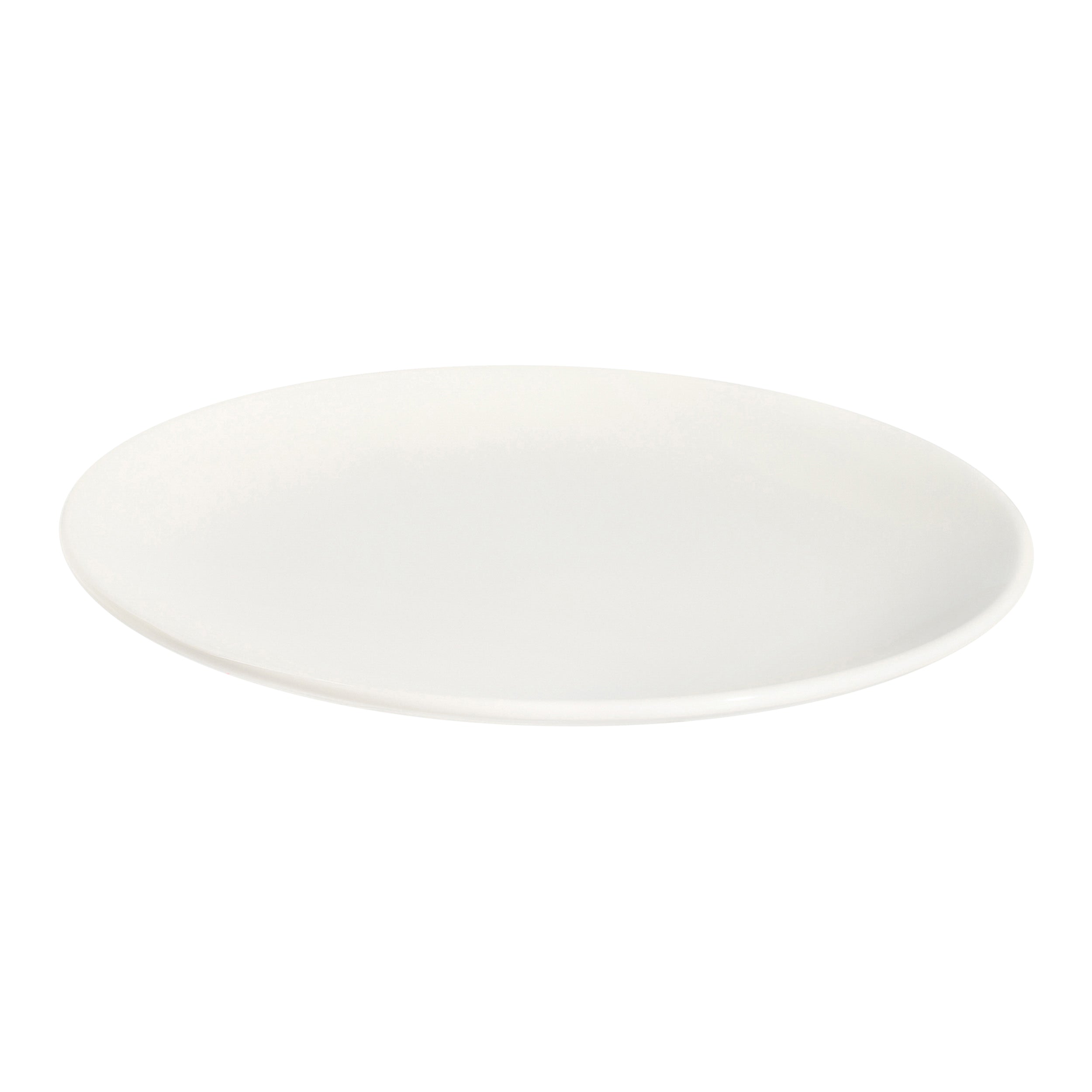 Lona White Fine China Plate 11.3"