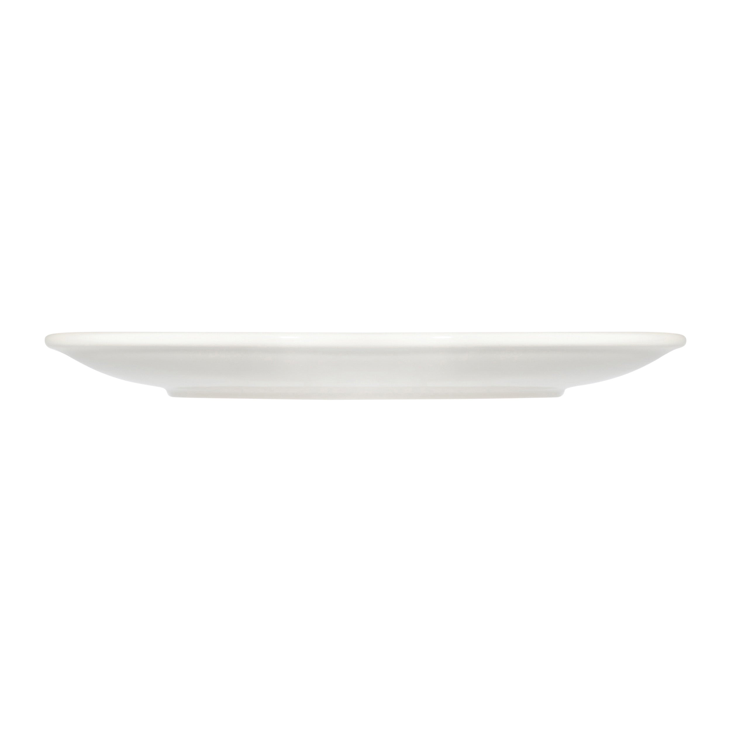 Lona White Fine China Plate 11.3"