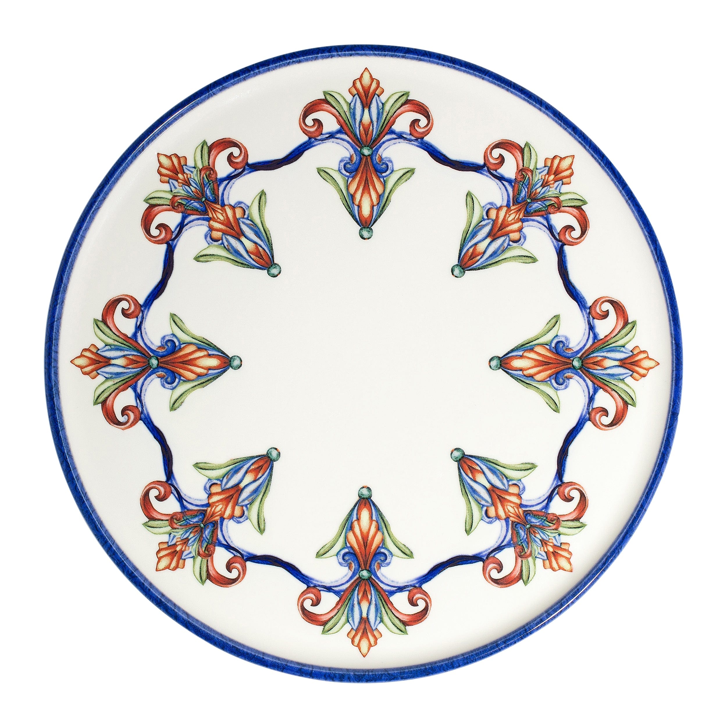 Brio White Fine China Plate 12.3"