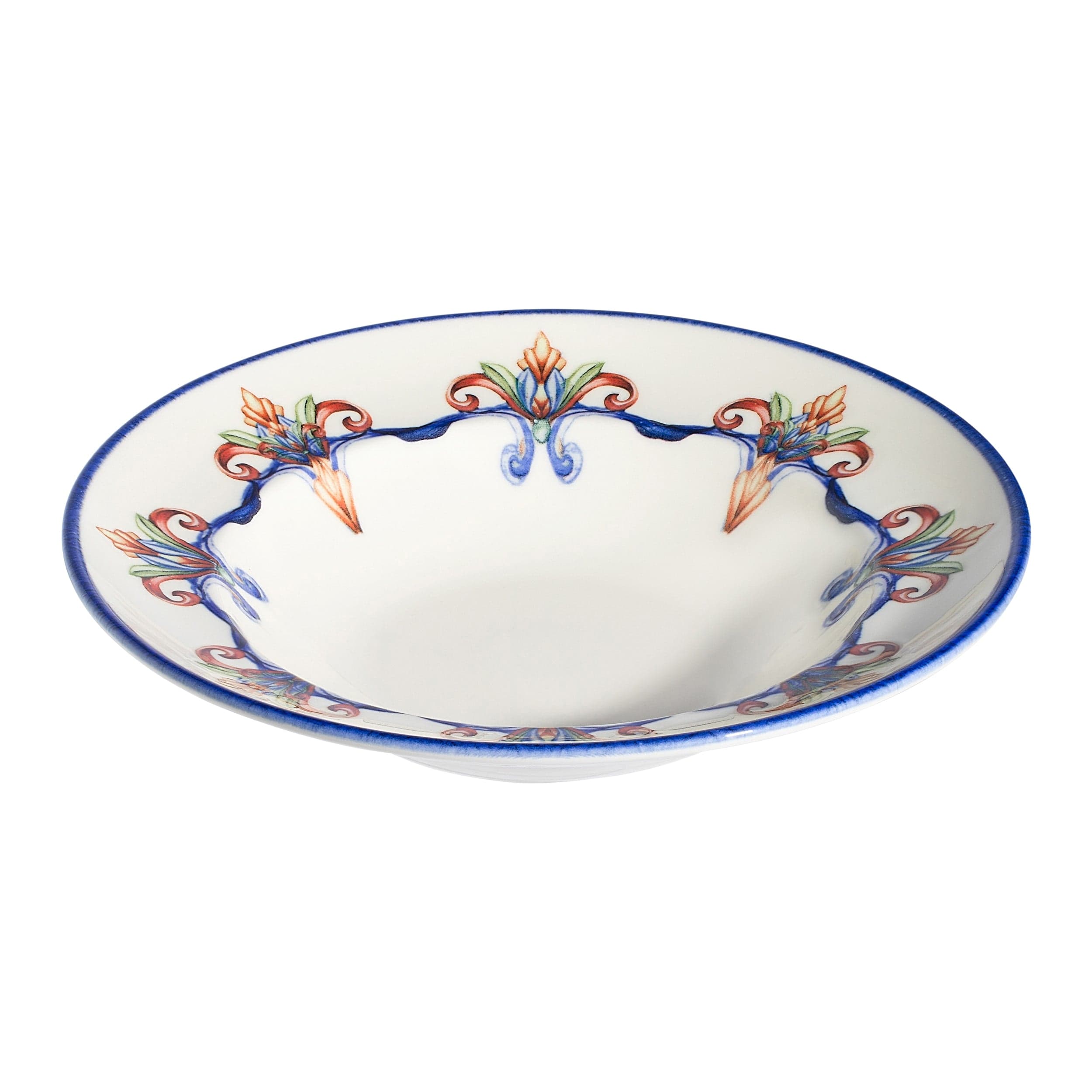 Brio White Fine China Deep Plate 9.9" / 14 oz