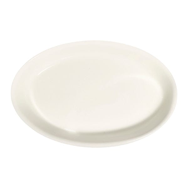 Braise White Fine China Oval Pan 11" x 7.1" / 29 oz