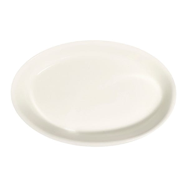 Braise White Fine China Oval Pan 12.6" x 8" / 50.4 oz