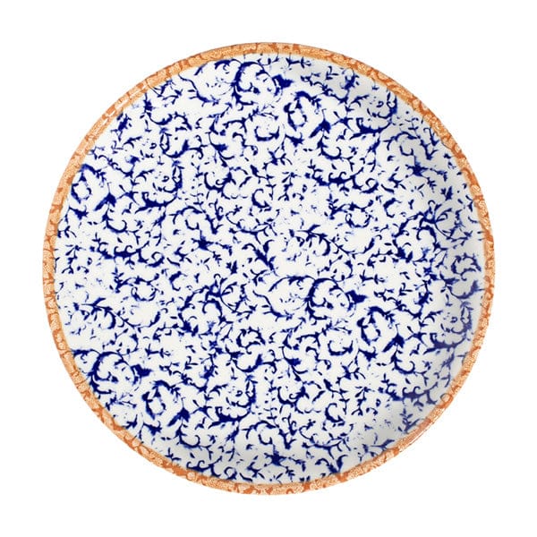 Venecia Blue Fine China Coupe Plate 9.8"