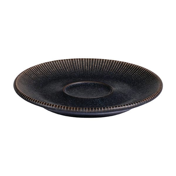 Reckless Black Fine China Saucer 4.8"