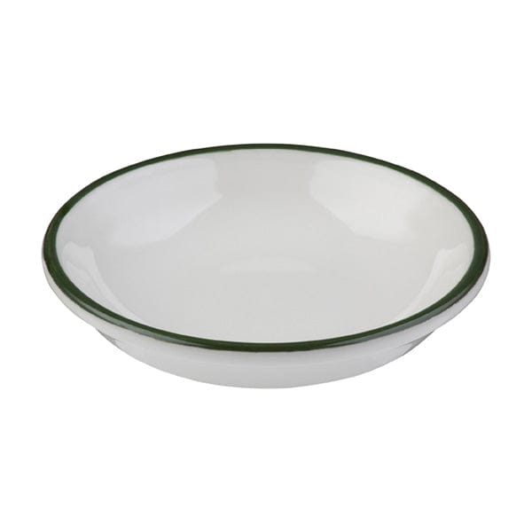 Modest Green Green Fine China Deep Plate 4" / 2 oz