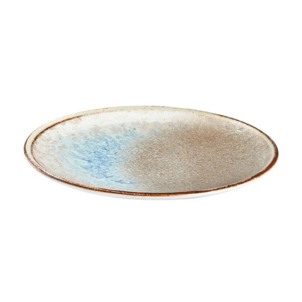 Delta Brown Fine China Coupe Plate 8.2"