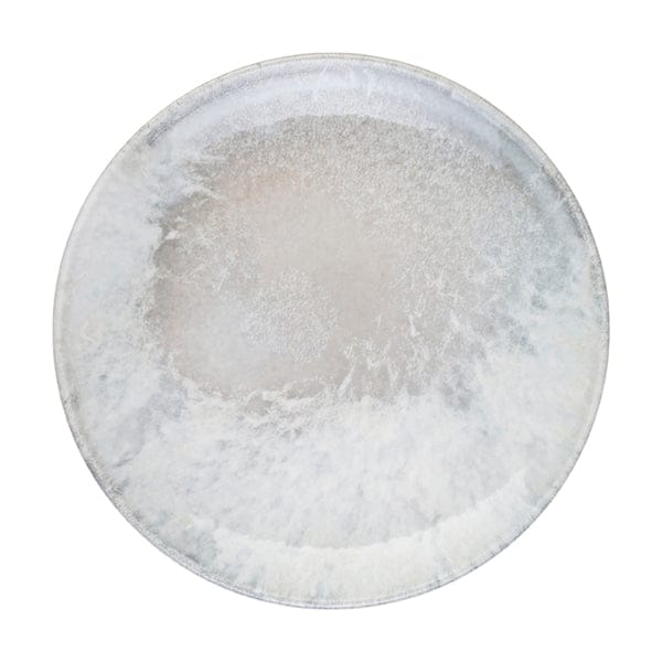 Surf Grey Fine China Coupe Plate 8.2"