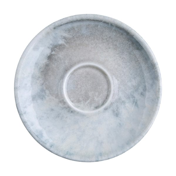 Surf Grey Fine China Saucer 4.9"