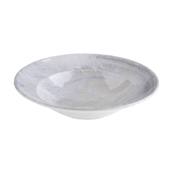 Surf Grey Fine China Deep Plate 11.1" / 19 oz