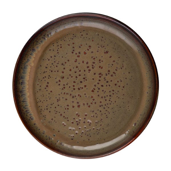 Hazel Jord Tan Fine China Plate 8.1"