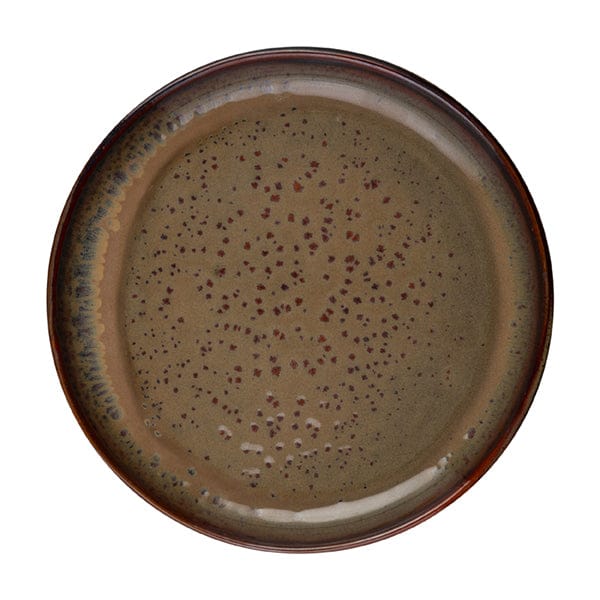 Hazel Jord Tan Fine China Plate 9.9"