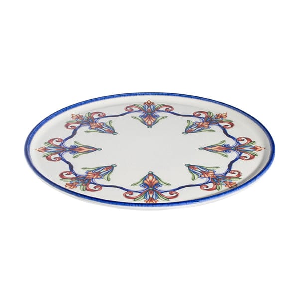 Brio Blue Fine China Pizza Plate 12.9"