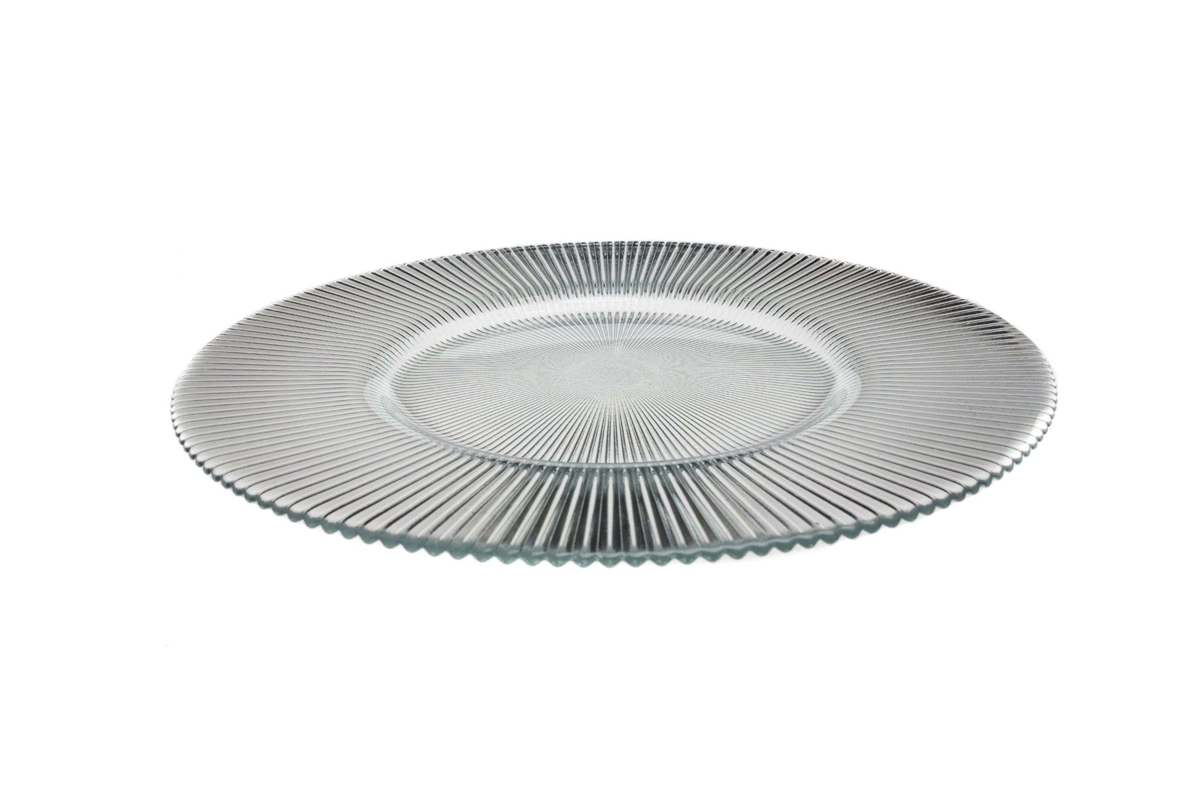 Aria Clear Glass Plate 8.9"