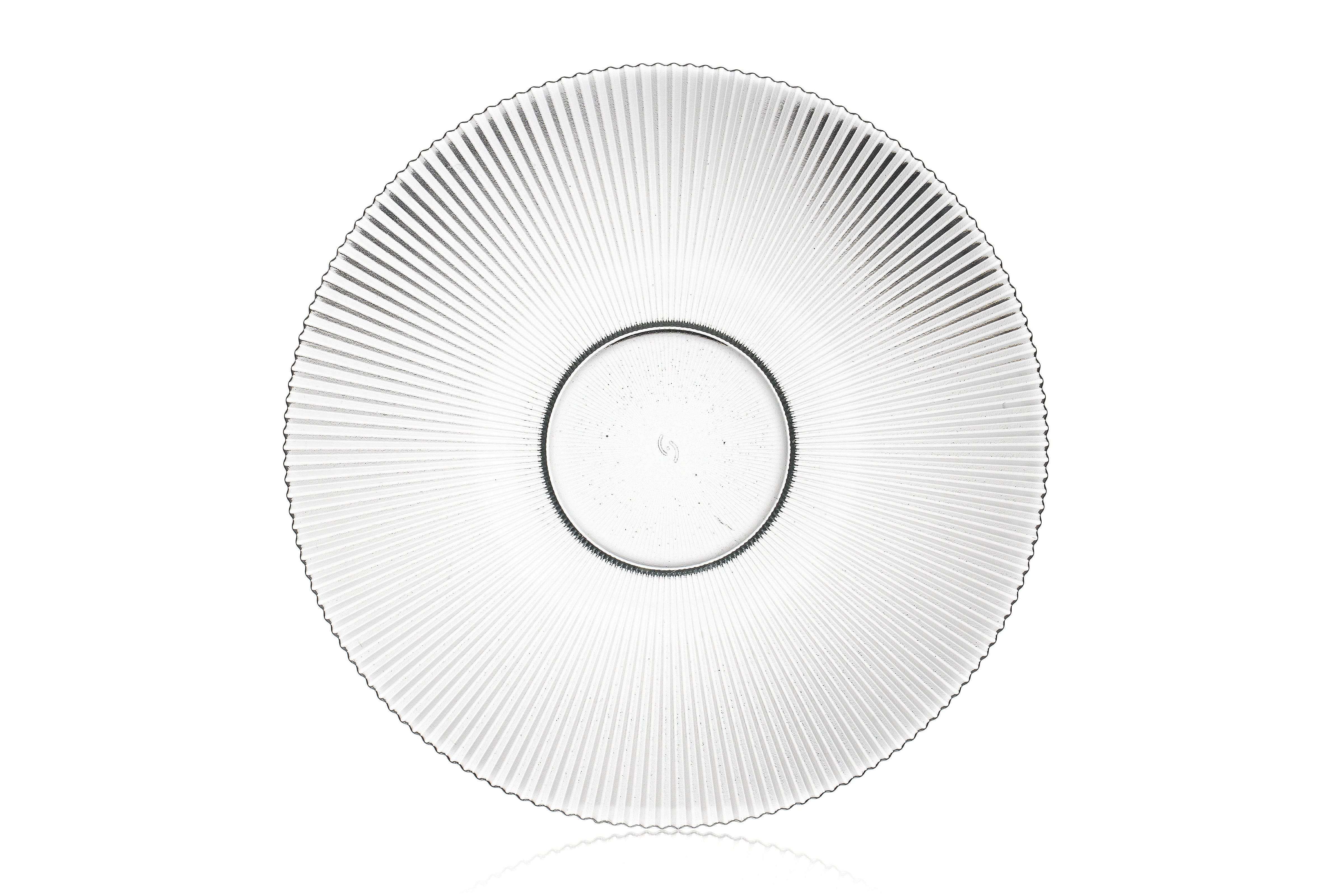 Aria Clear Glass Plate 12.2"