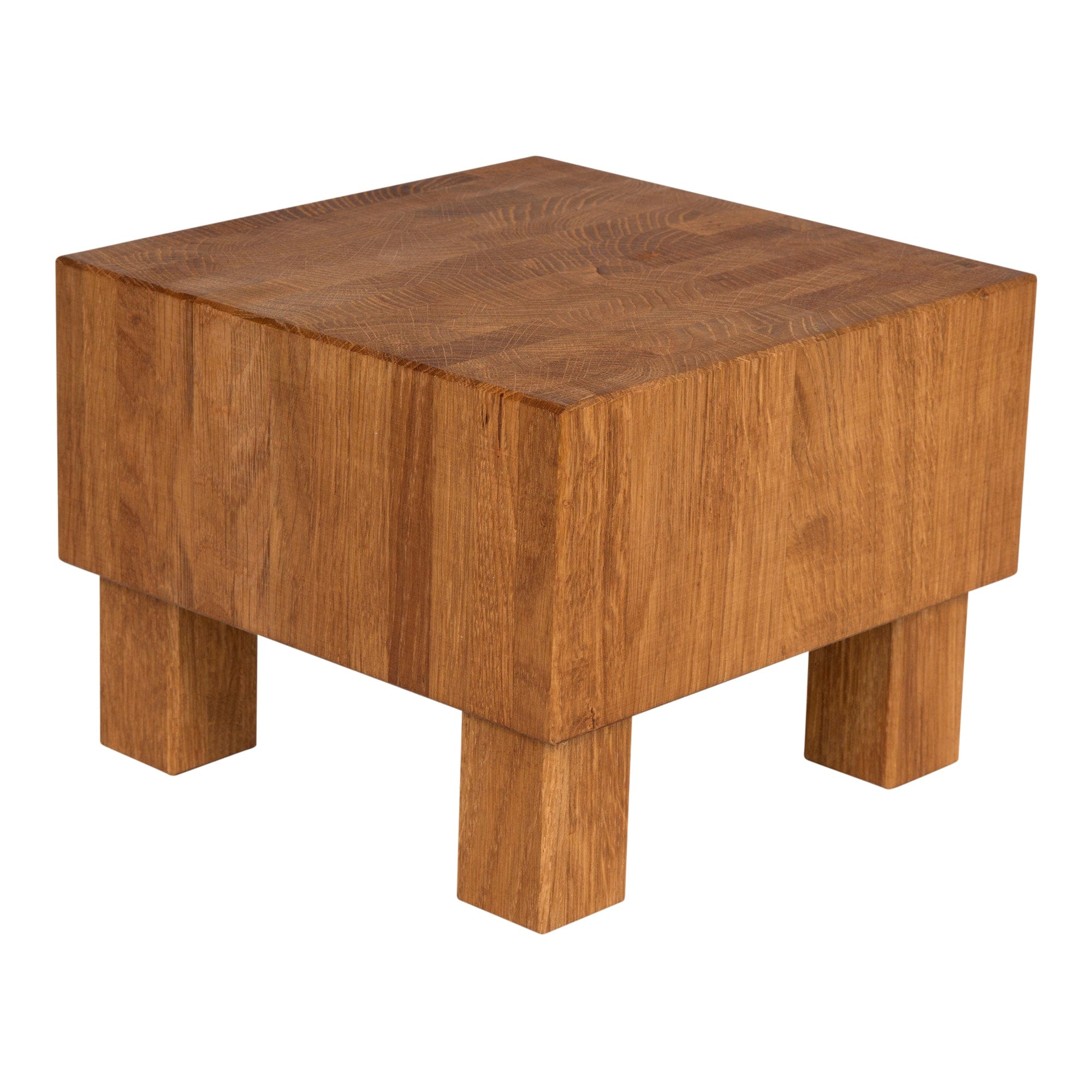 Select Concept Oak Chopping Block 8.4" x 8.4" x 6.5"
