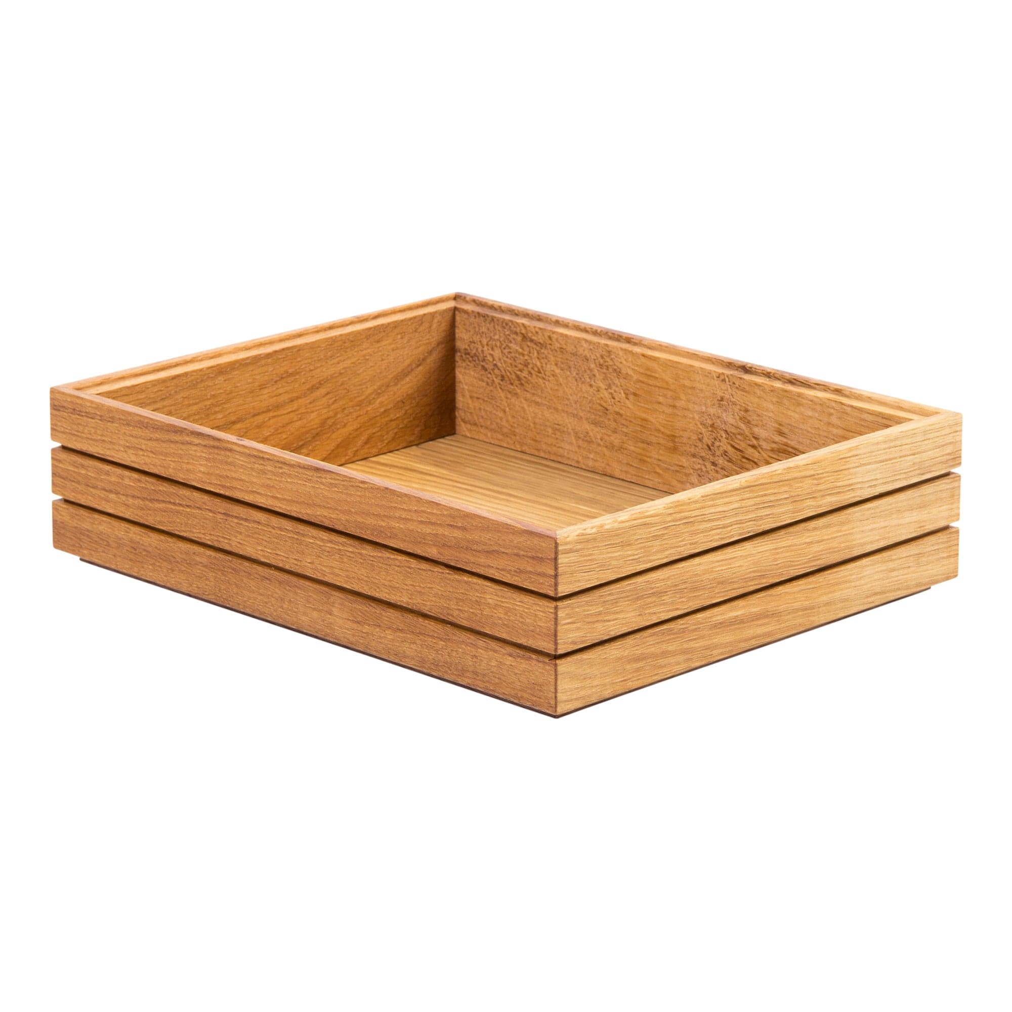 Select Concept Oak Stackable Box 12.8" x 10.4" x 3.3"