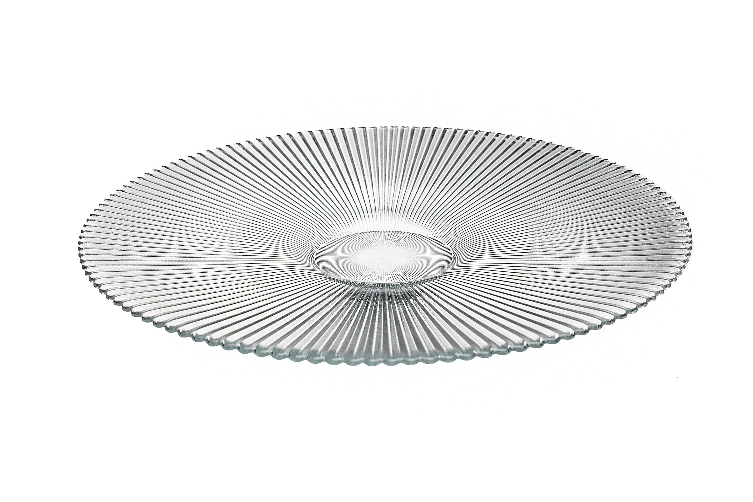 Aria Clear Glass Plate 12.2"