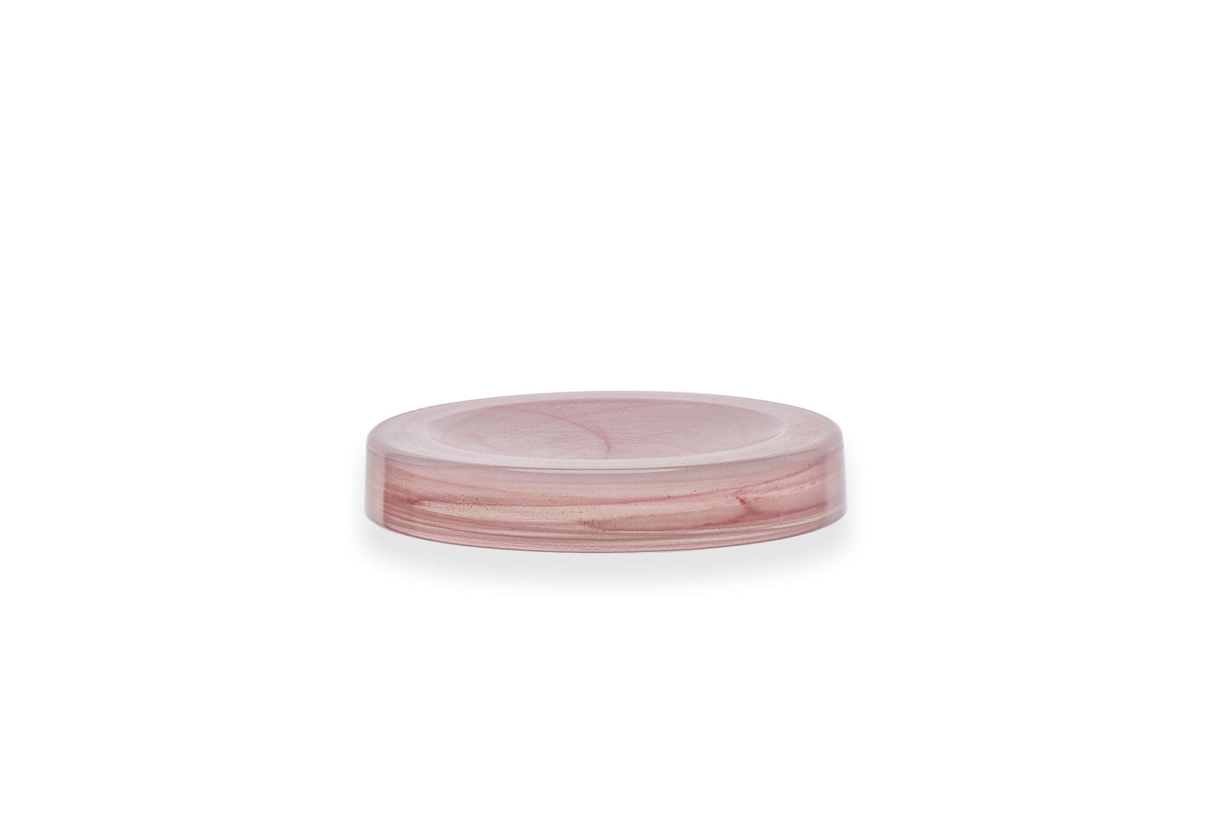 Hollow Pink Glass Bowl 5.9" / 5 oz