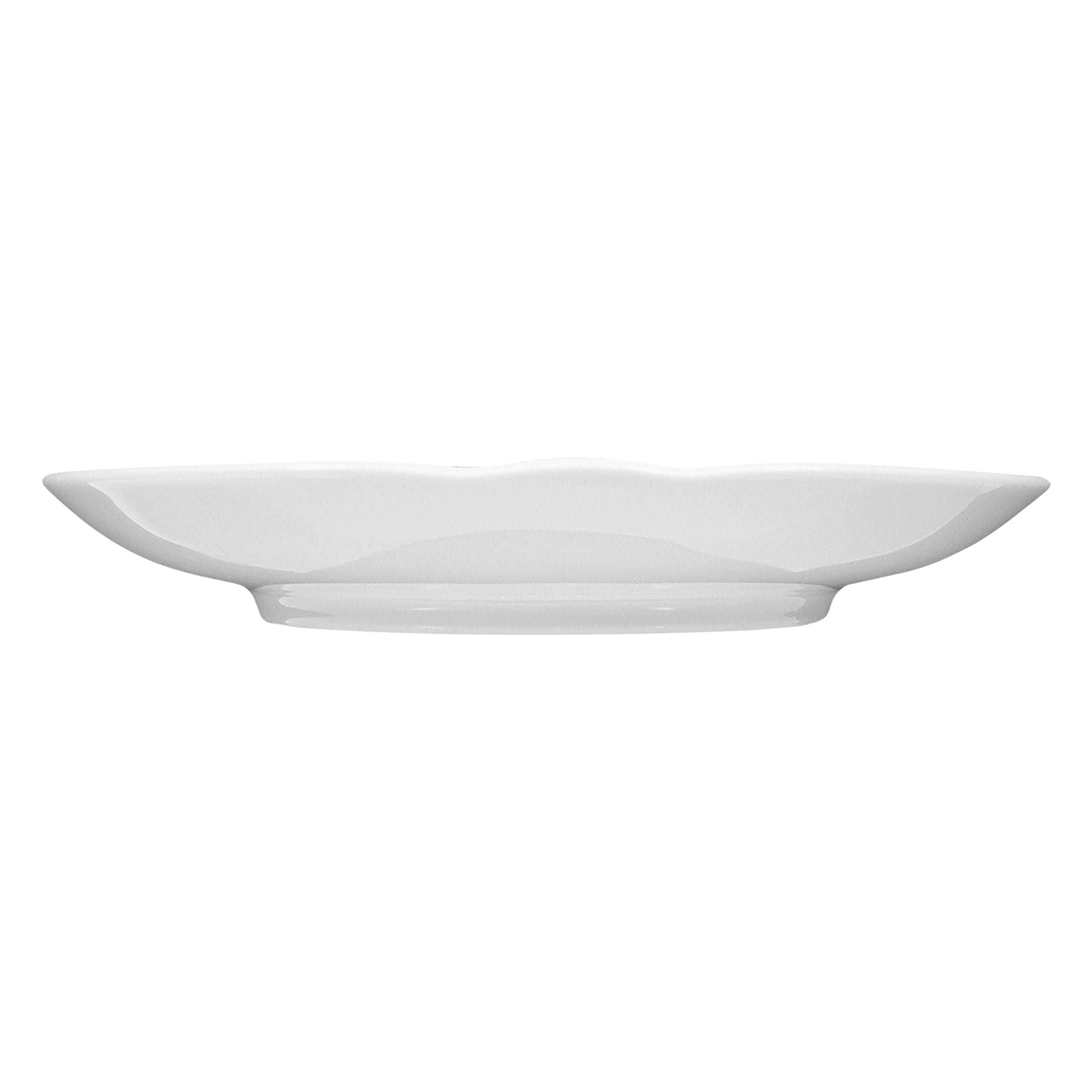 Salzburg White Porcelain Saucer 6.4"