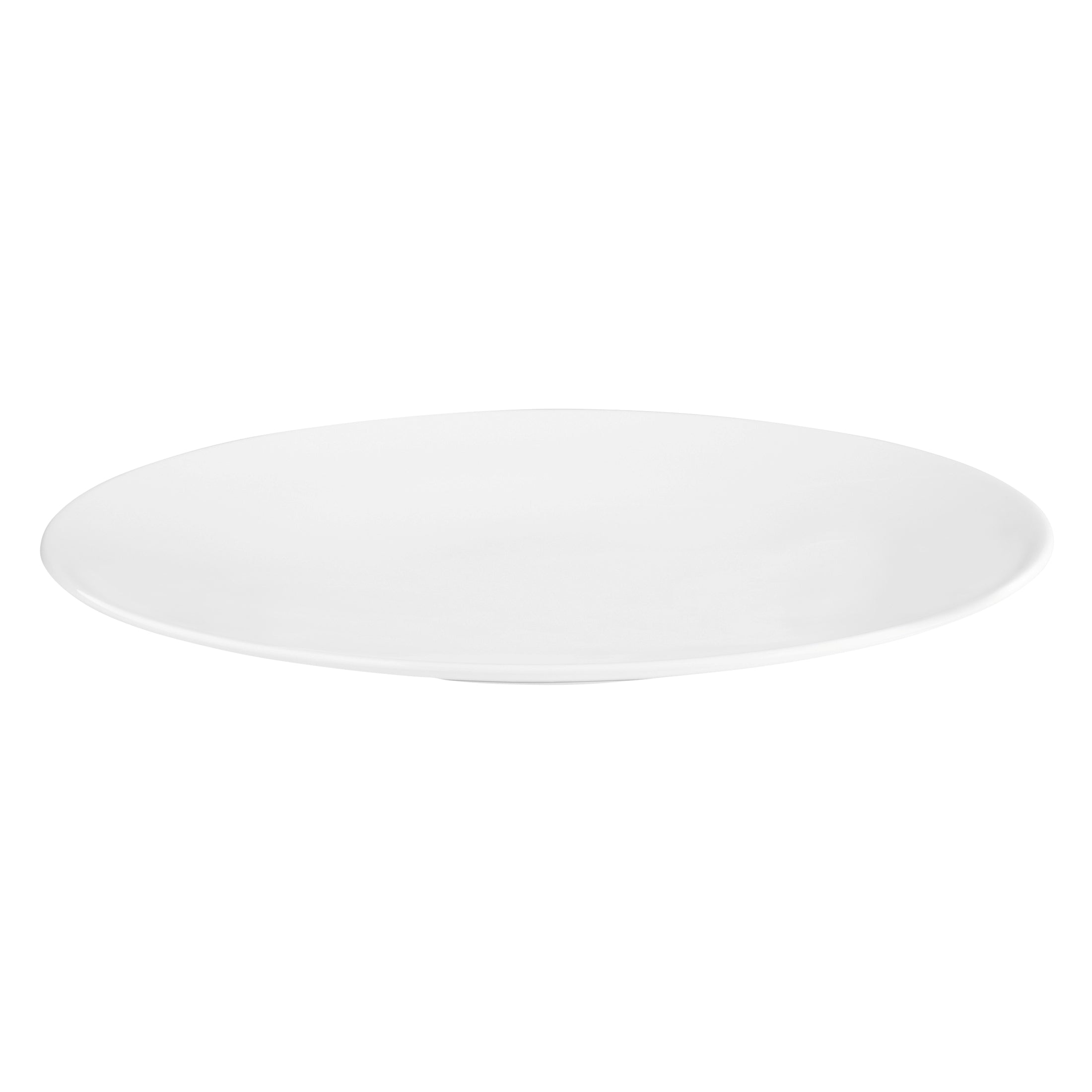 Coup Fine Dining White Porcelain Coupe Plate 12"