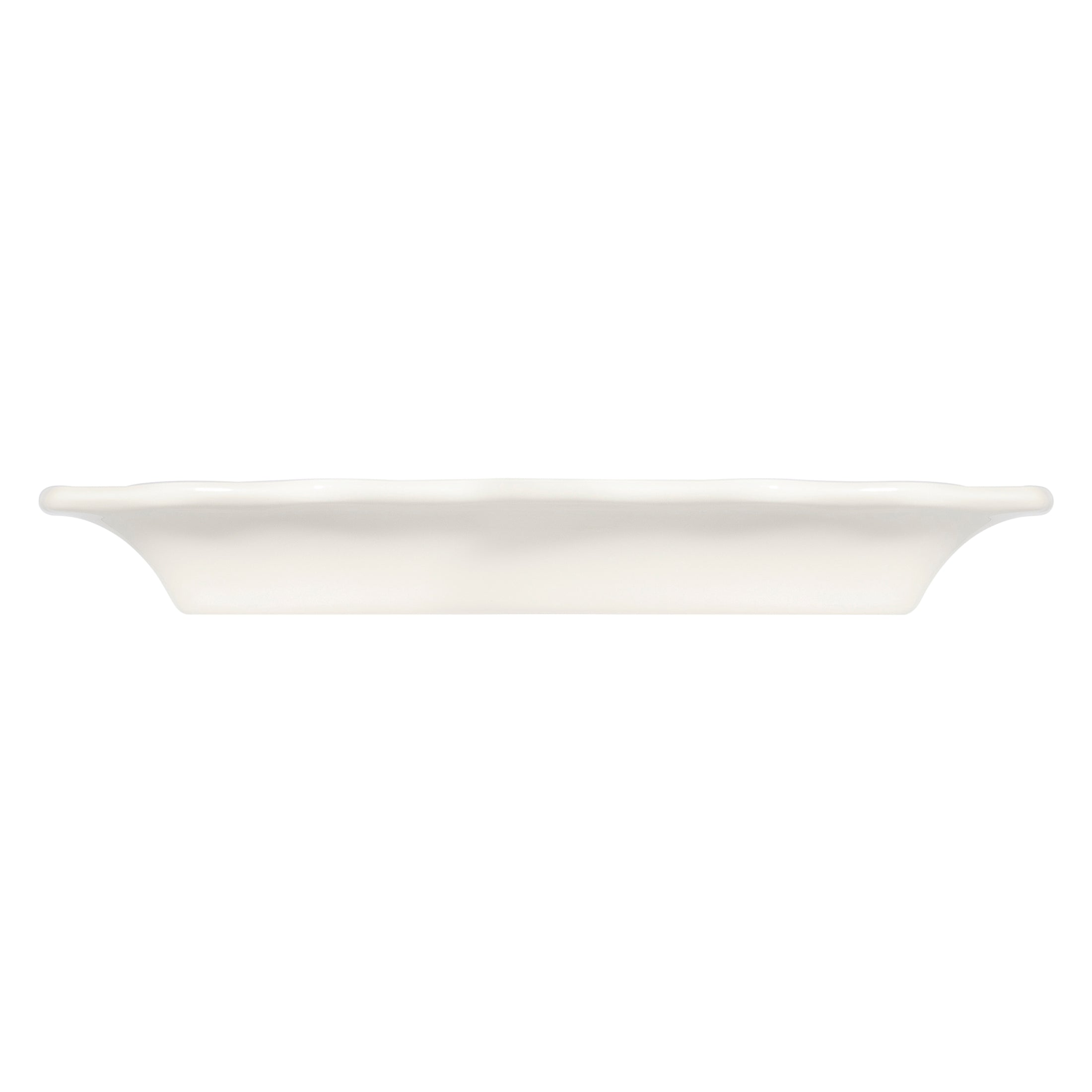 Tiffany White Fine China Oval Platter 6.5" x 10.2"