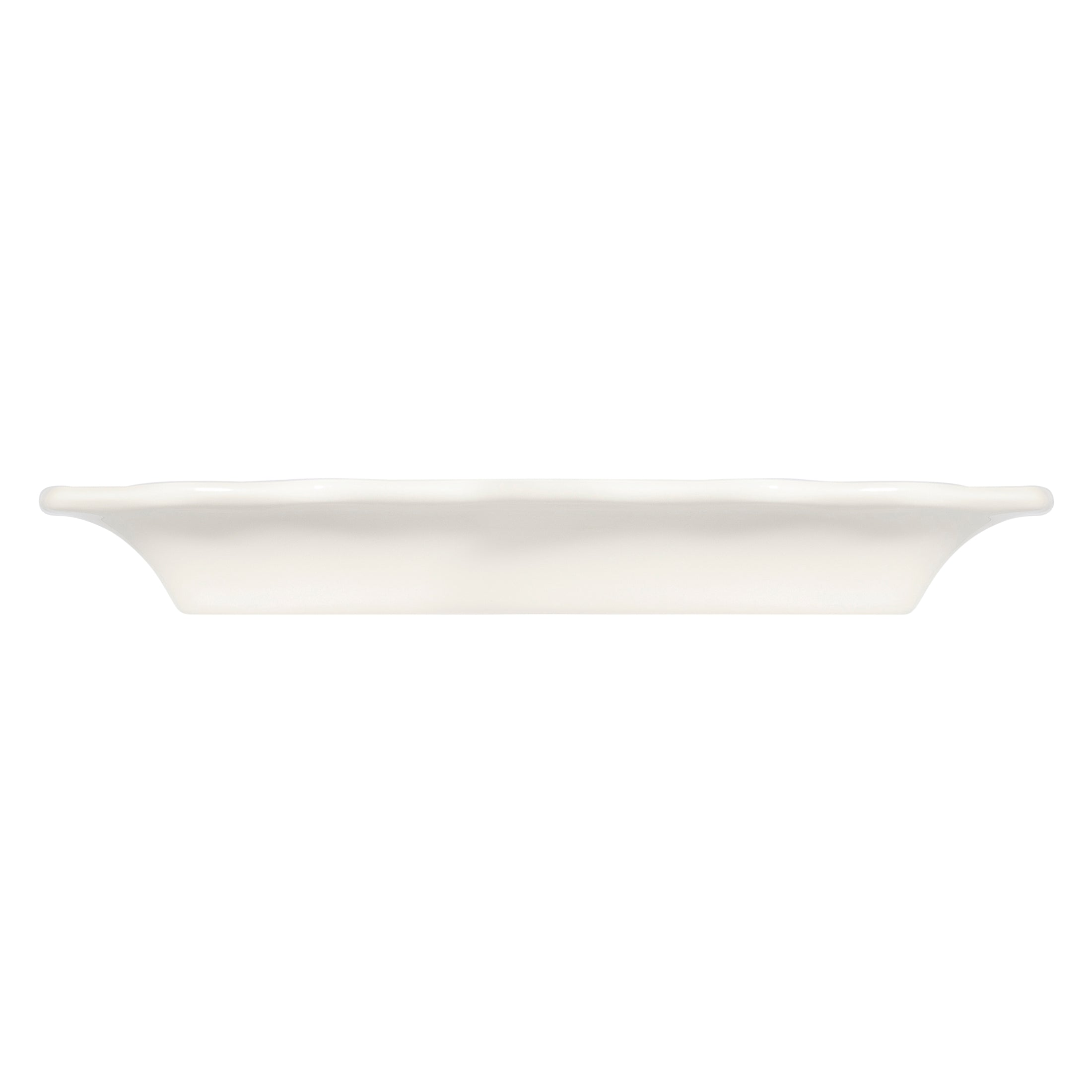 Tiffany White Fine China Oval Platter 8.1" x 12.4"