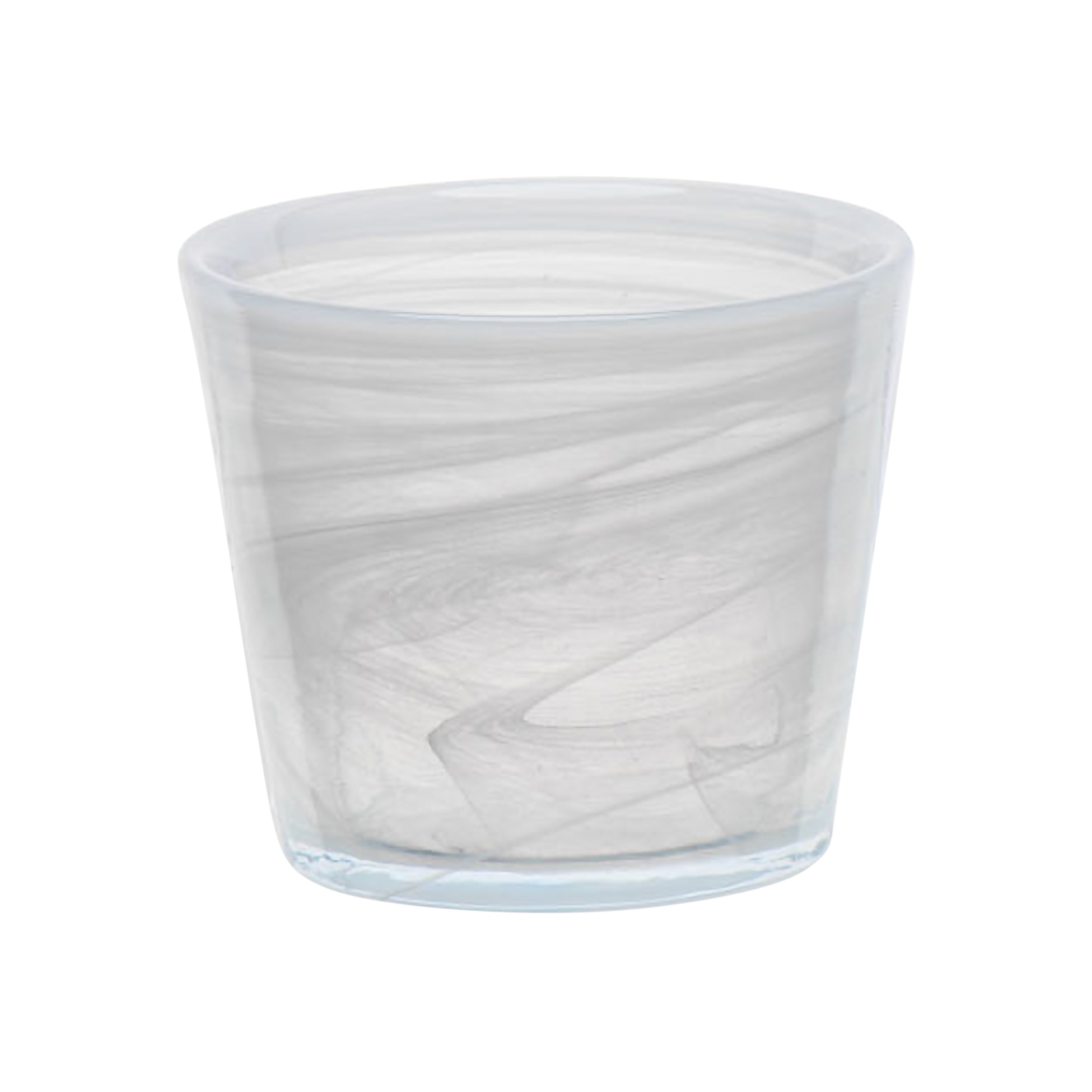 Atlas White Glass Tumbler 3" / 5.4 oz