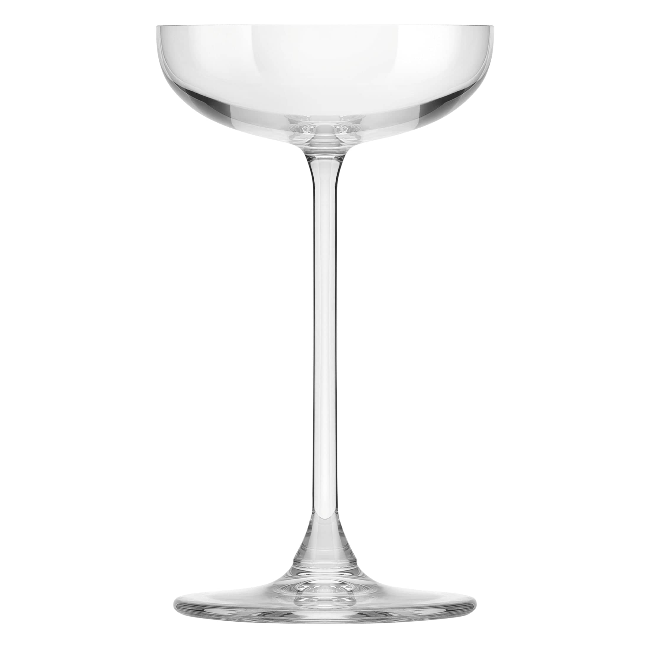Bespoke Clear Soda Lime Coupe Glass 3.5" x 6.1" / 4oz