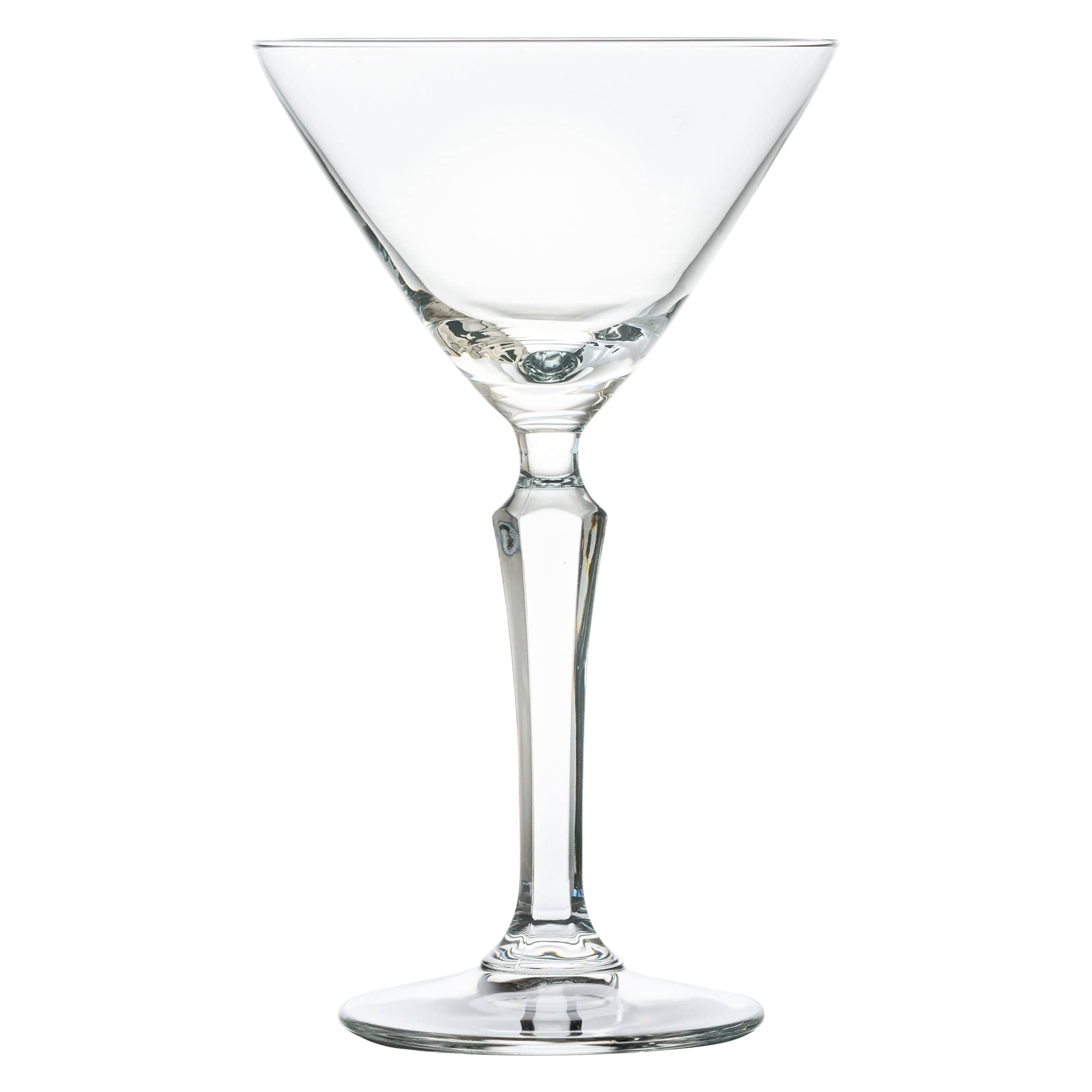 Spksy Clear Soda Lime Glass Martini 3.8" x 6.5" / 6.25oz
