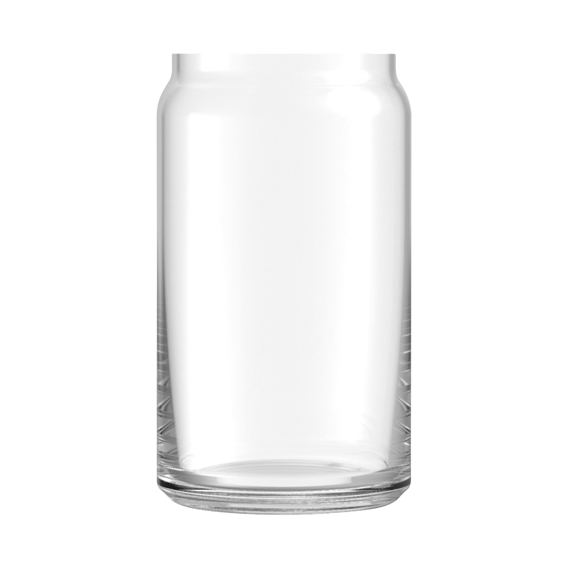 Can Clear Soda Lime Beverage Iced 2.7" x 4.8" / 11.75oz