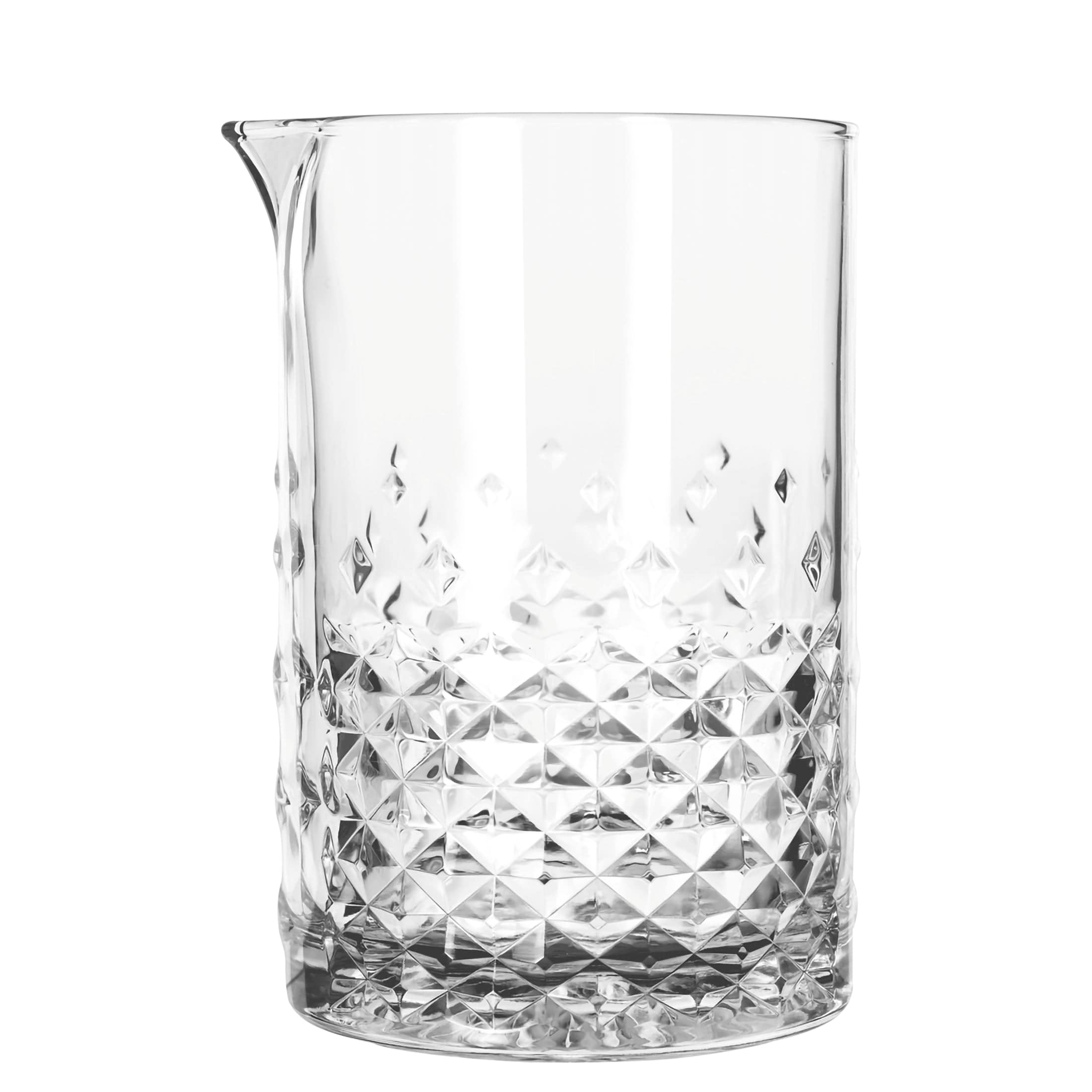 Carats Clear Soda Lime Cocktail Stirring Glass 2.8" x 7" / 25.25oz